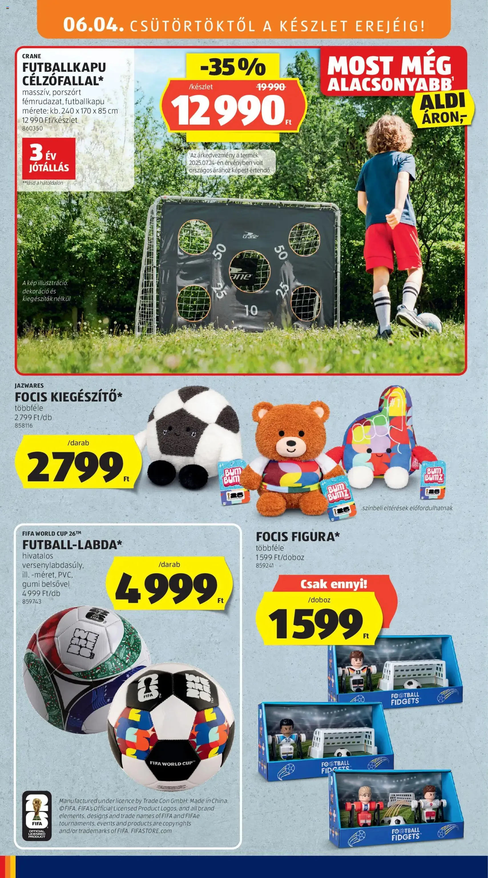 Aldi akciós újság - 2026.06.04. érvényes szórólap 26 oldal 35 oldalból