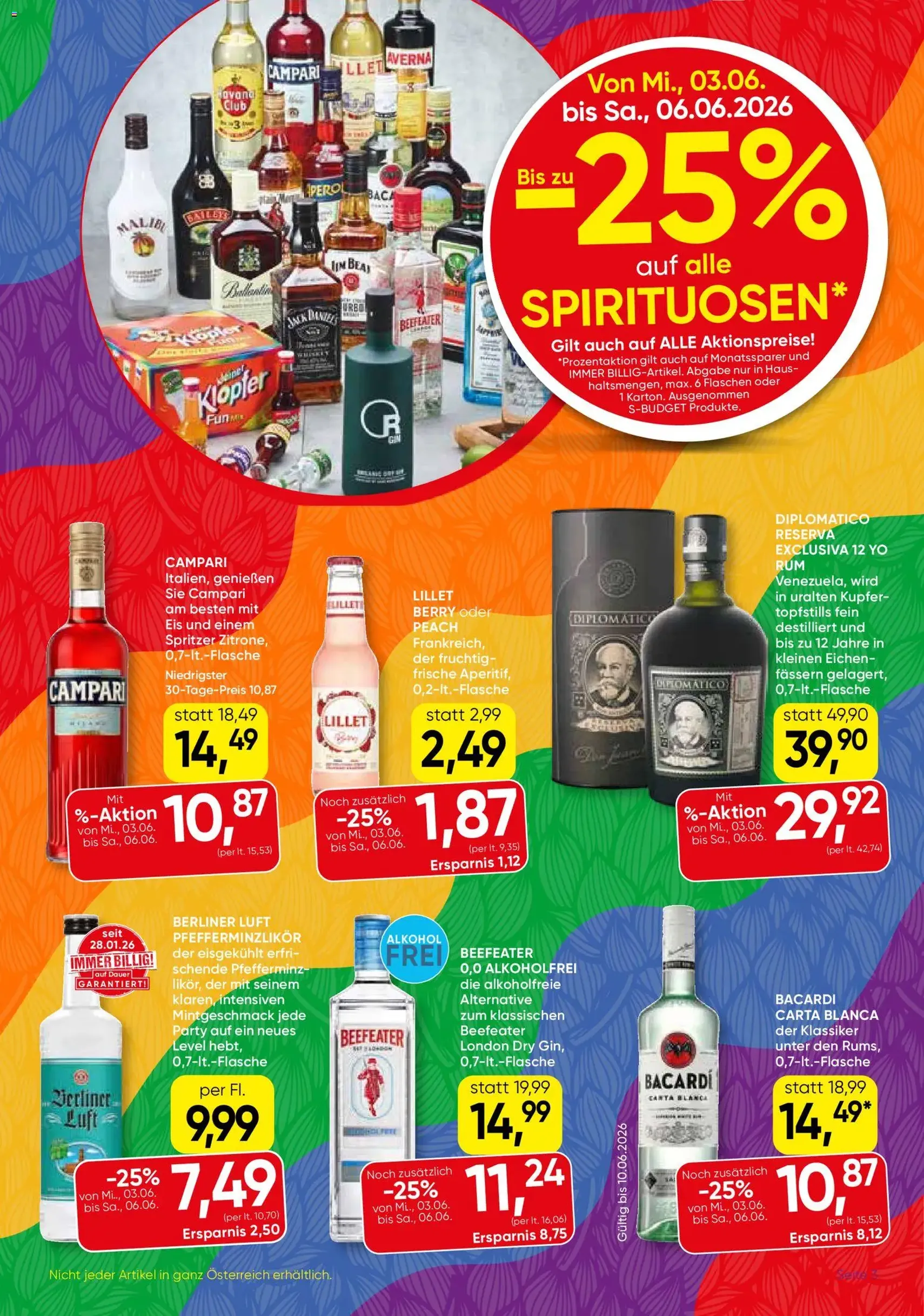 SPAR Gourmet Flugblatt - Gültiger Prospekt ab 03.06.2026, Seite 3 von insgesamt 12
