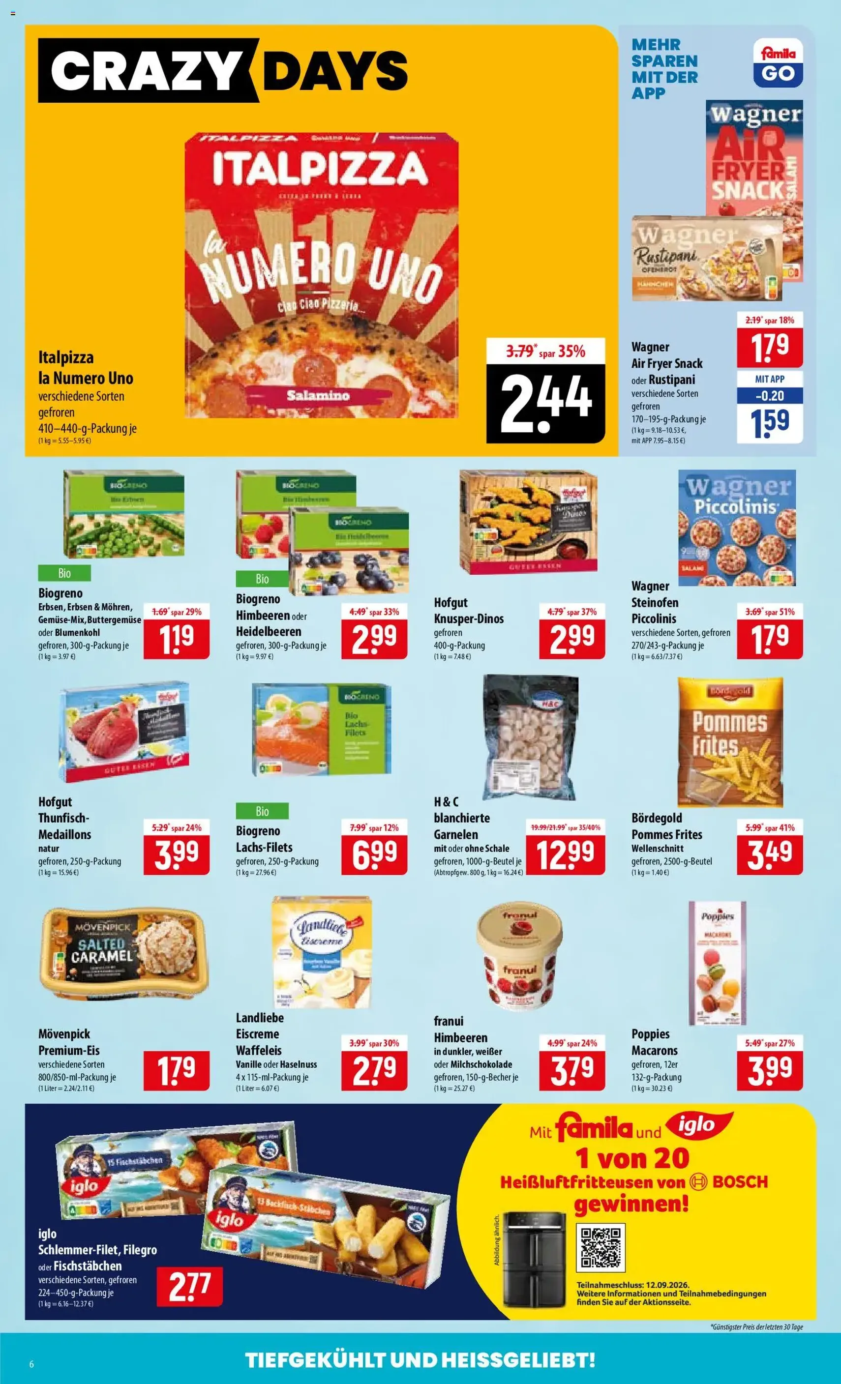 Famila Prospekt - Gültiger Prospekt ab 31.08.2026, Seite 6 von insgesamt 24