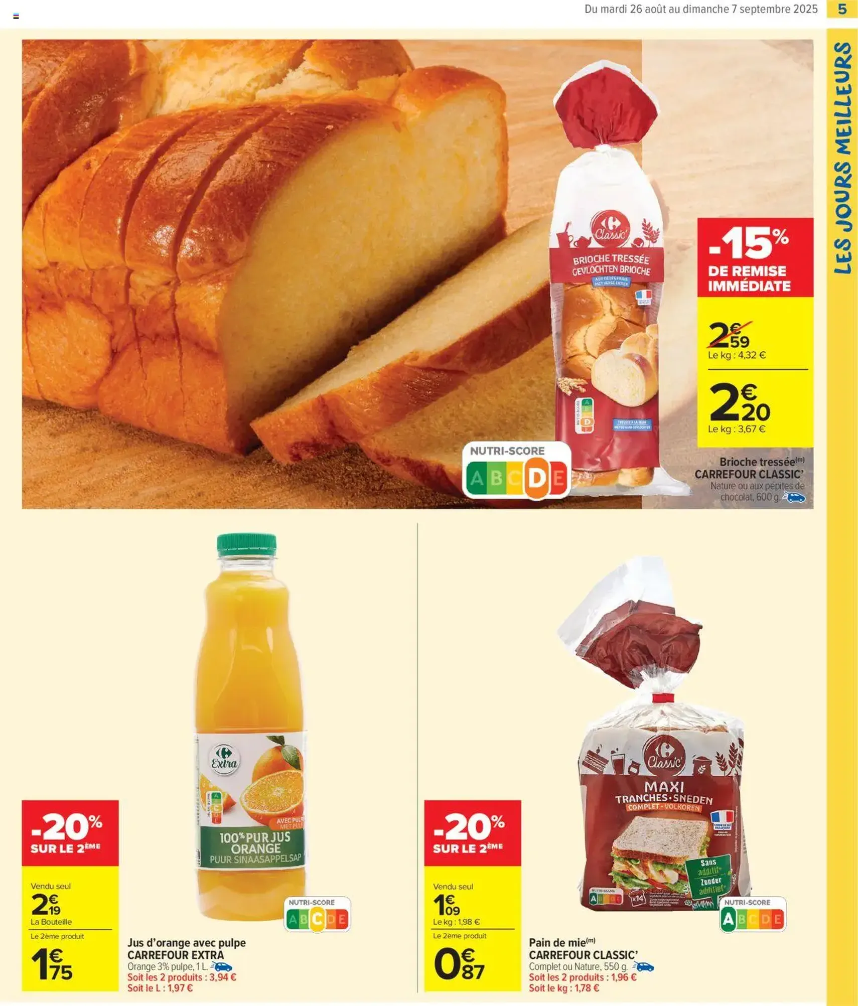 Carrefour Market catalogue semaine 35 - brochure valable à partir du 26/08/2025, page 7 sur 22 Carrefour Market catalogue semaine 35 - brochure valable à partir du 26/08/2025, page 7 sur 22