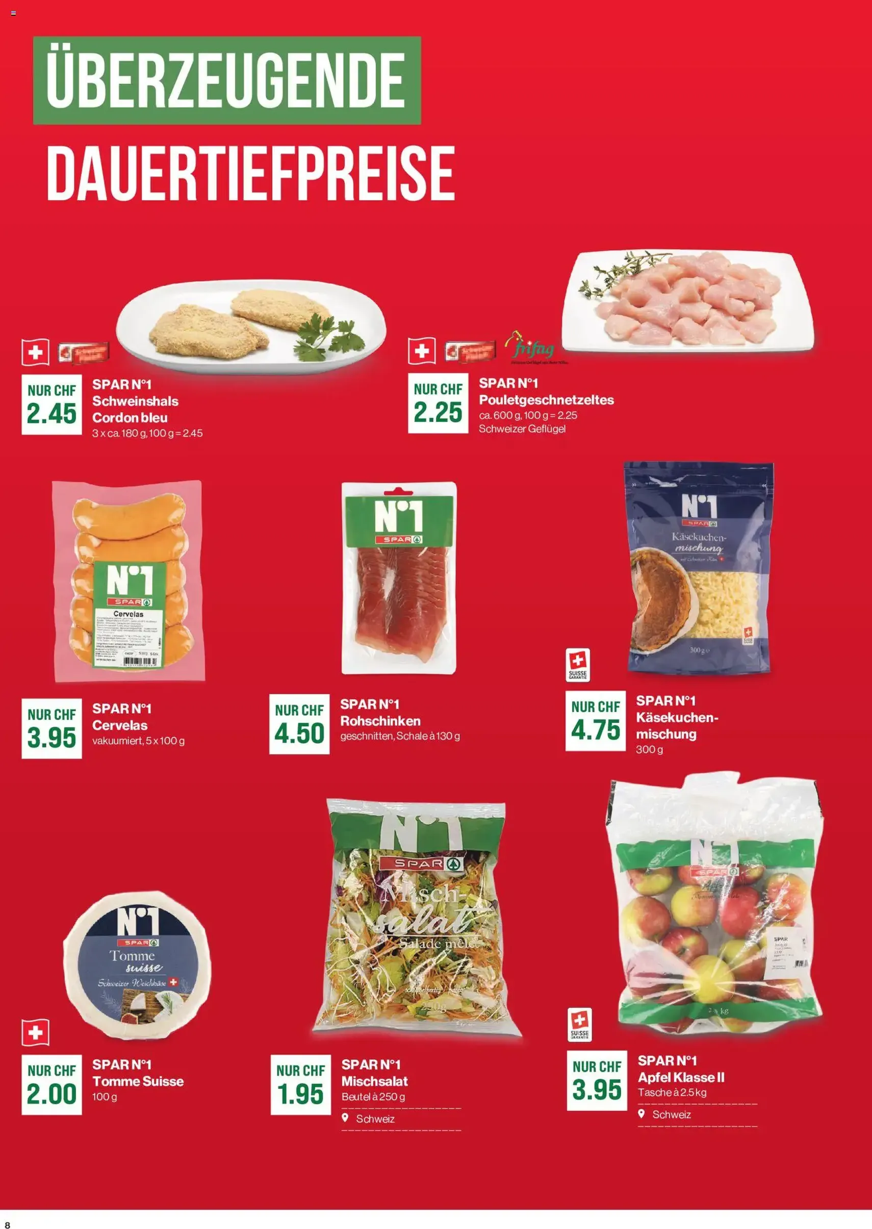 SPAR aktionen - Gültiger Prospekt ab 24.09.2026, Seite 8 von insgesamt 17