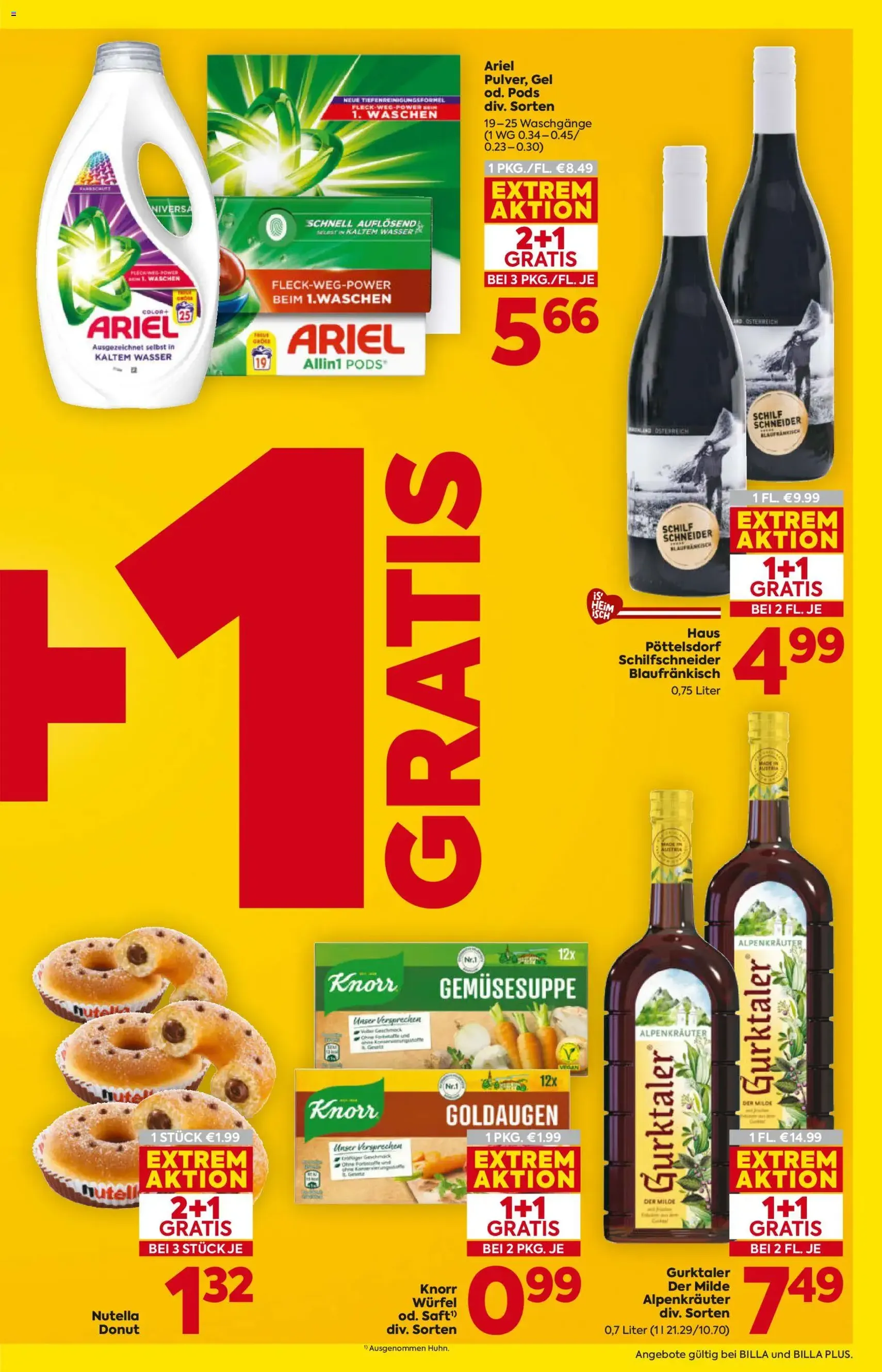 Billa Flugblatt - Gültiger Prospekt ab 02.01.2026, Seite 7 von insgesamt 20