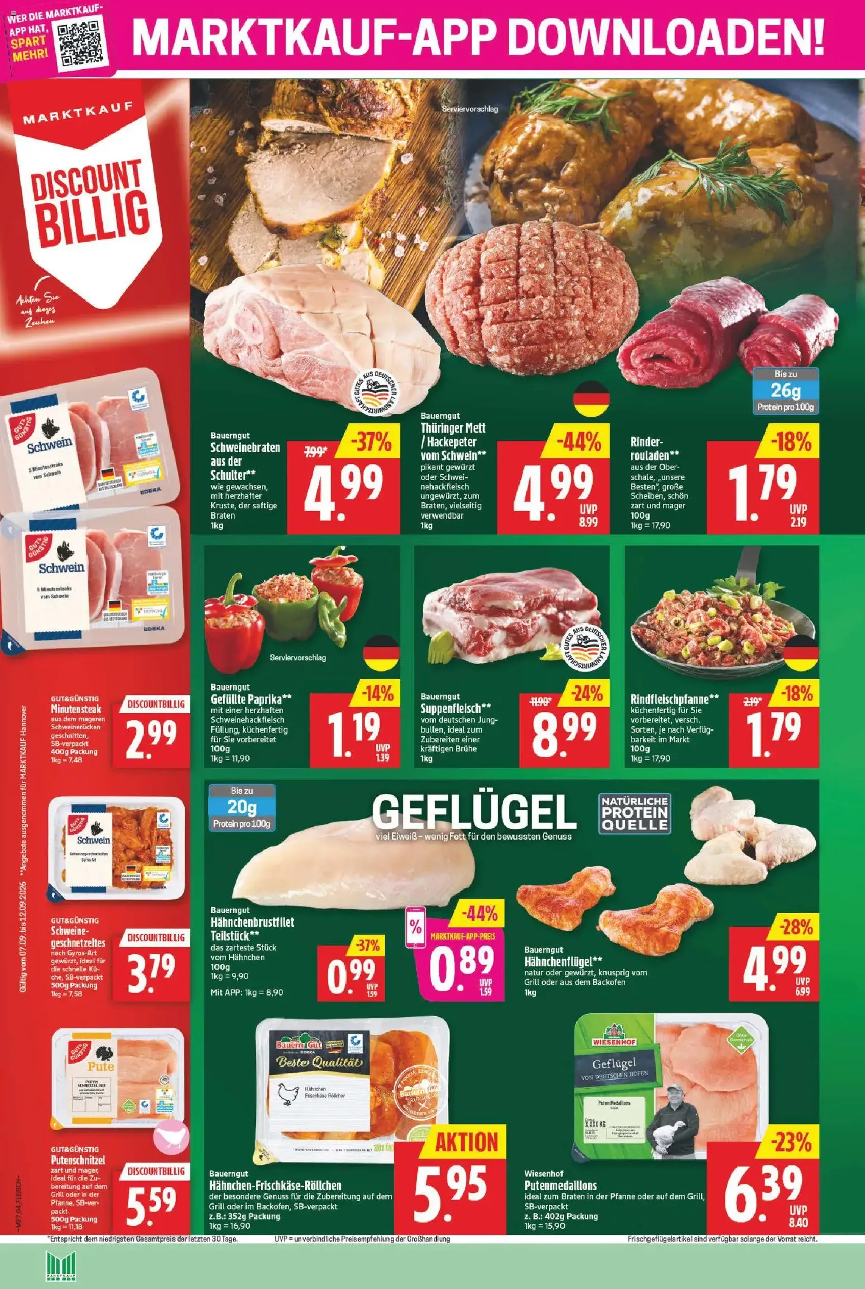 Marktkauf Prospekt - Gültiger Prospekt ab 07.09.2026, Seite 4 von insgesamt 29