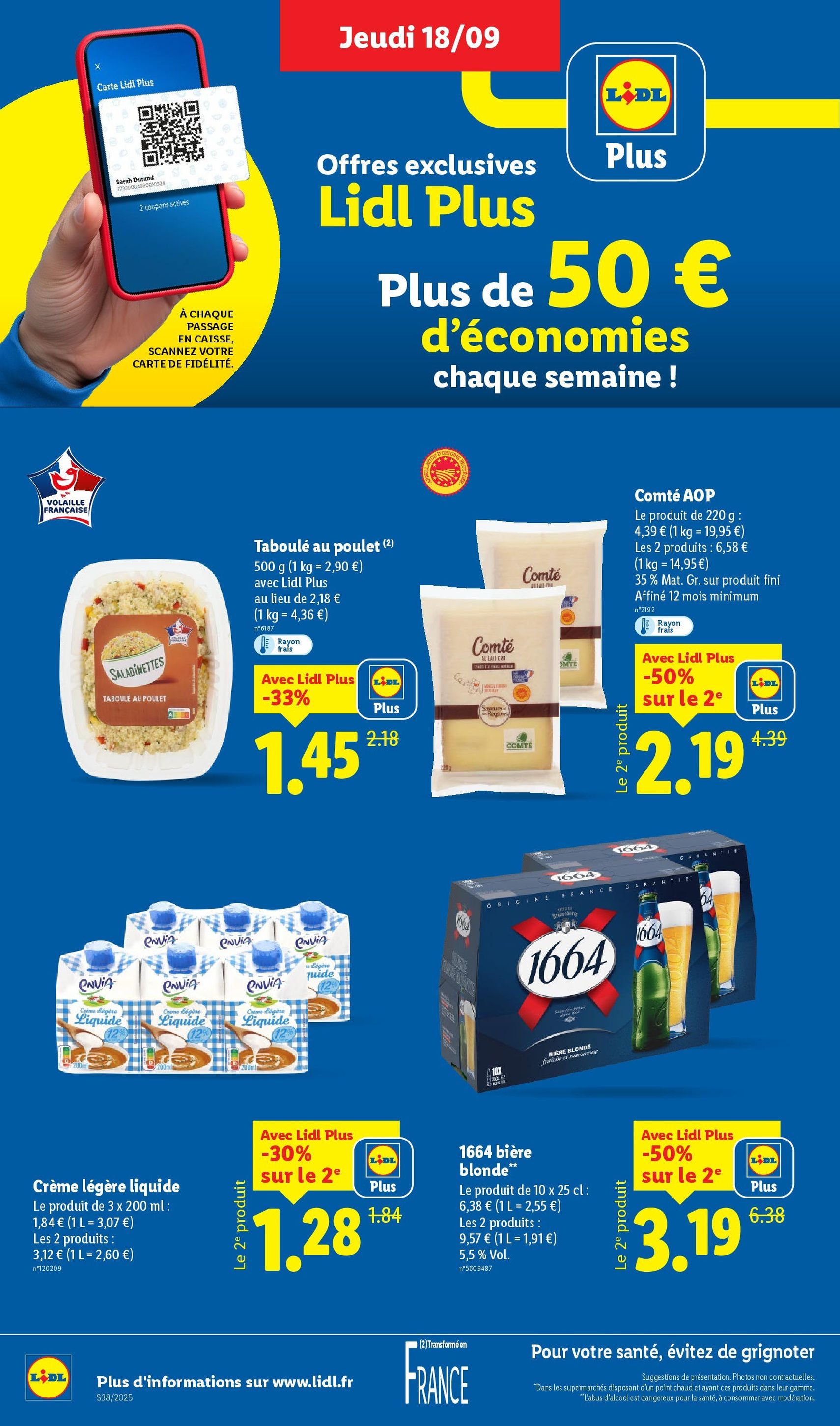 LIDL catalogue semaine 38 - brochure valable à partir du 18/09/2025, page 10 sur 75