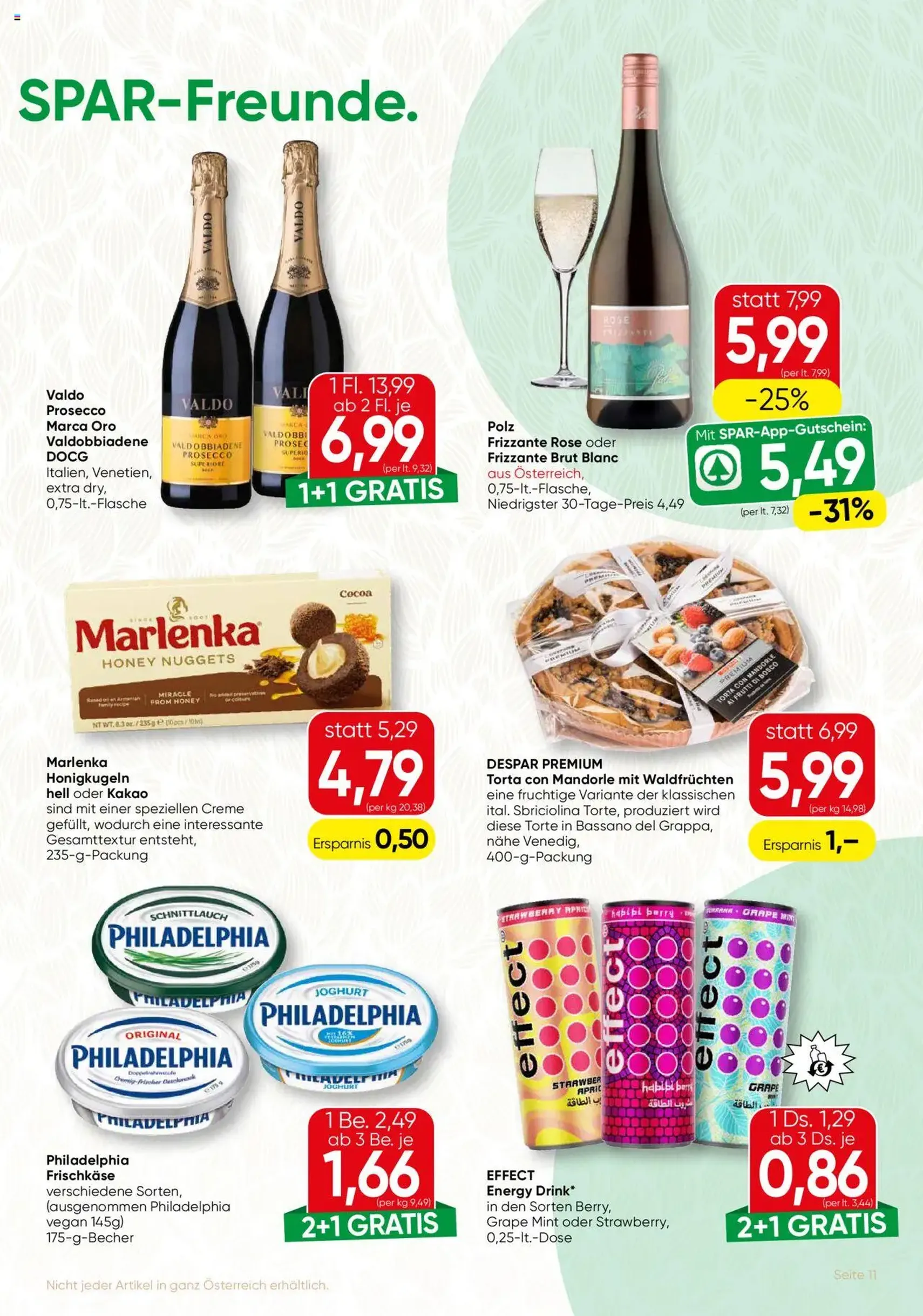 SPAR Gourmet Flugblatt - Gültiger Prospekt ab 11.09.2025, Seite 11 von insgesamt 12
