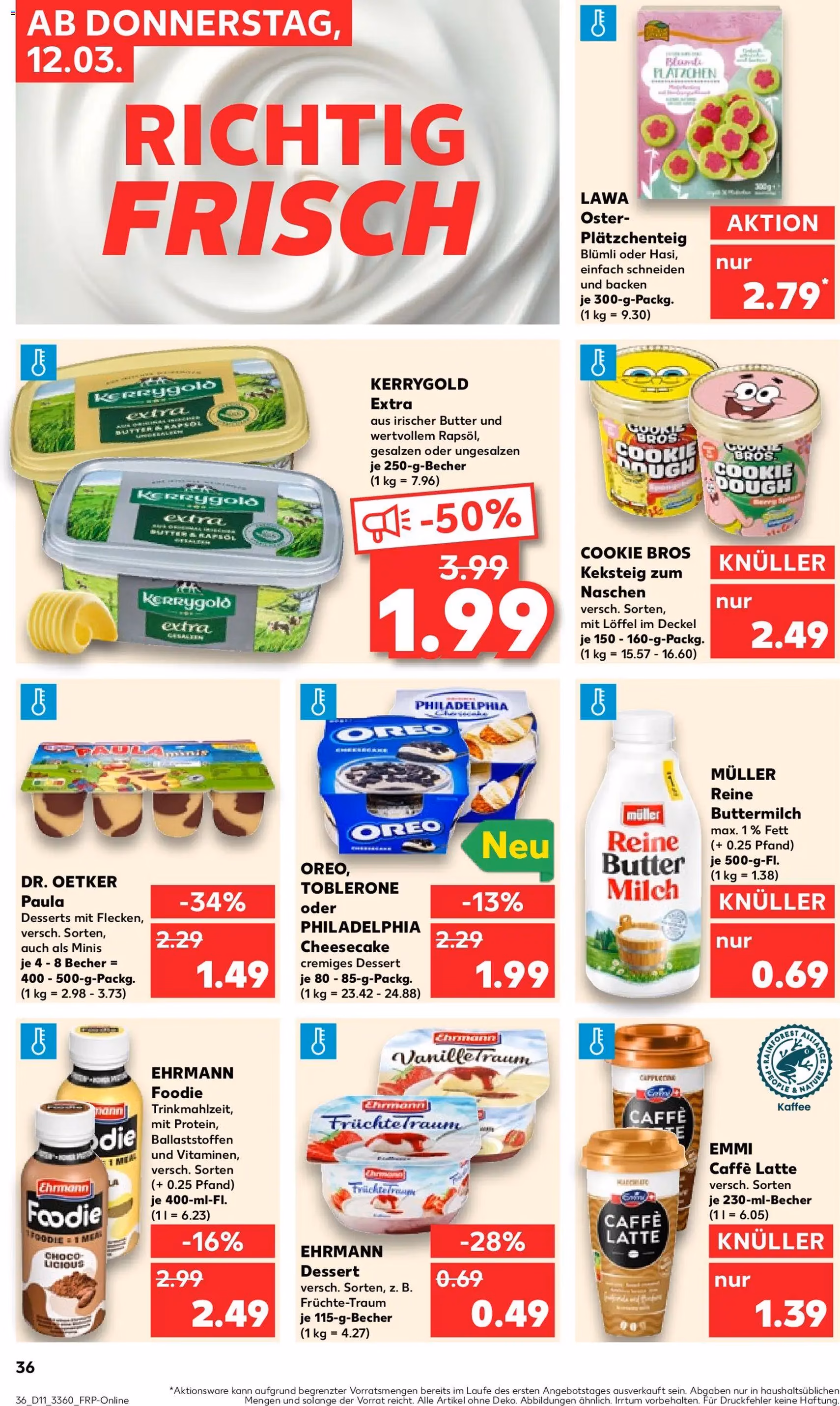 Kaufland Prospekt - Gültiger Prospekt ab 12.03.2026, Seite 36 von insgesamt 66