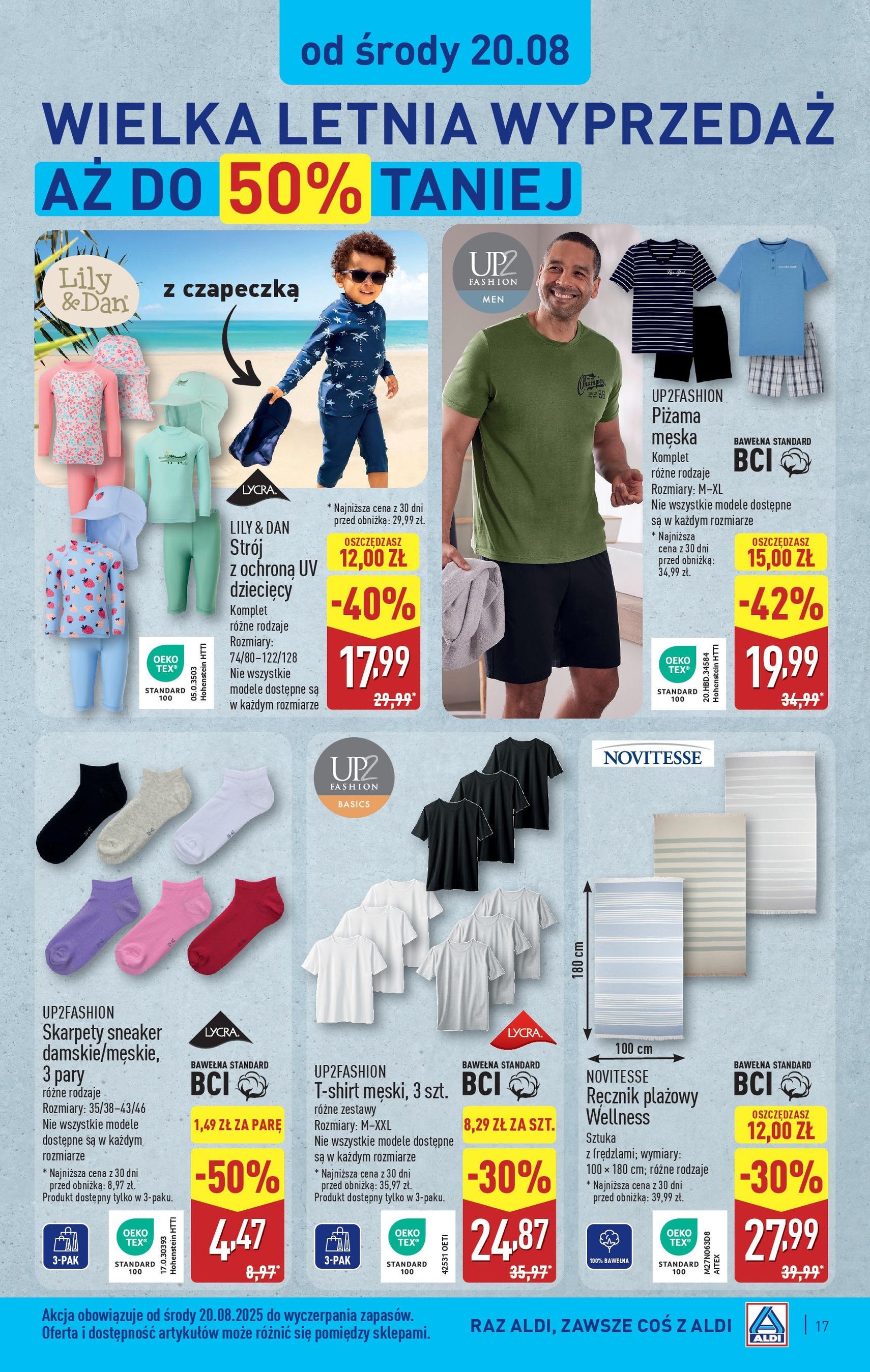 Aldi Gazetka - ważny gazetka od 18.08.2025 strona 17 z 28 Aldi Gazetka - ważny gazetka od 18.08.2025 strona 17 z 28
