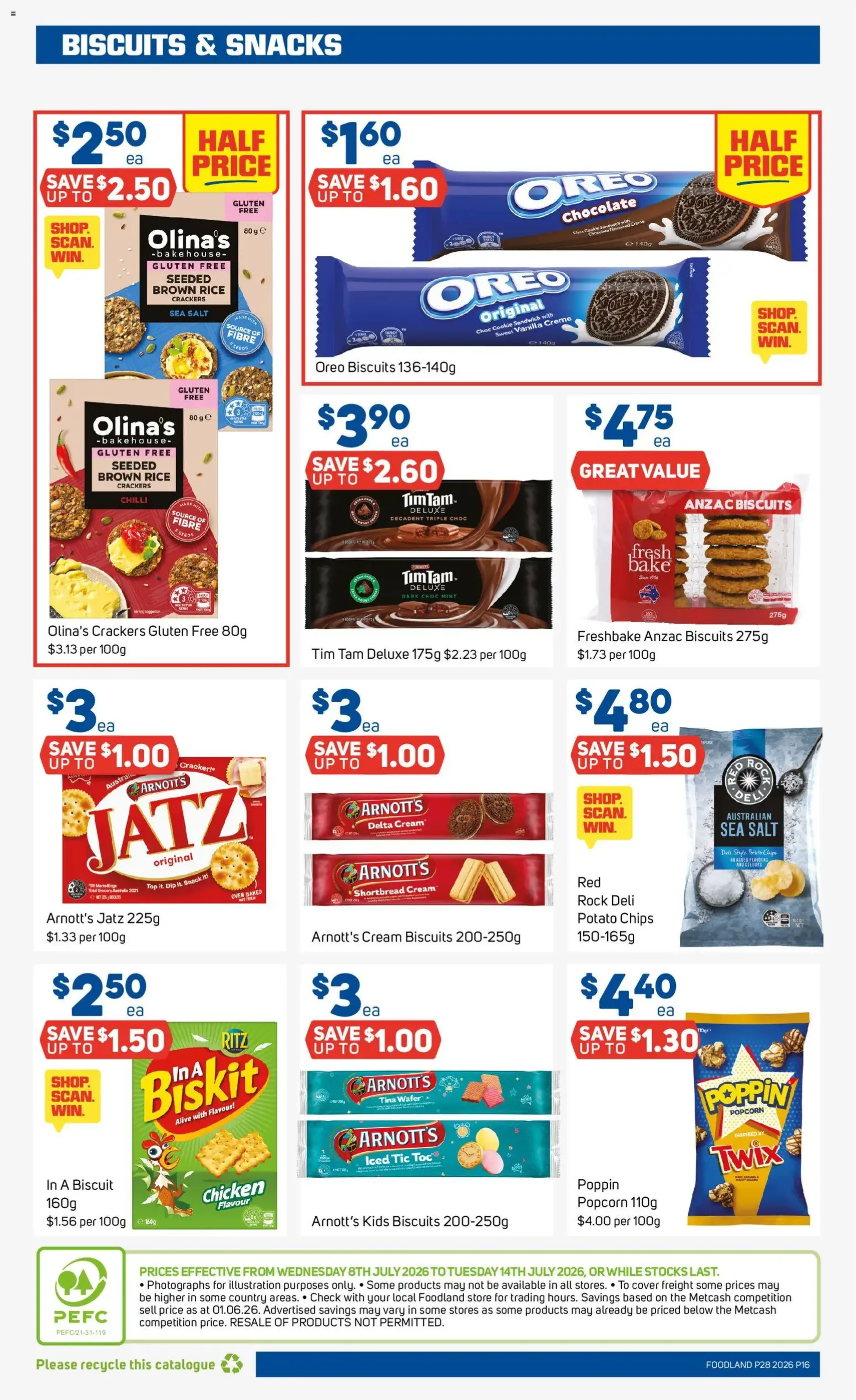 Foodland catalogue - valid flyer from 08/07/2026, page 16 of 35
