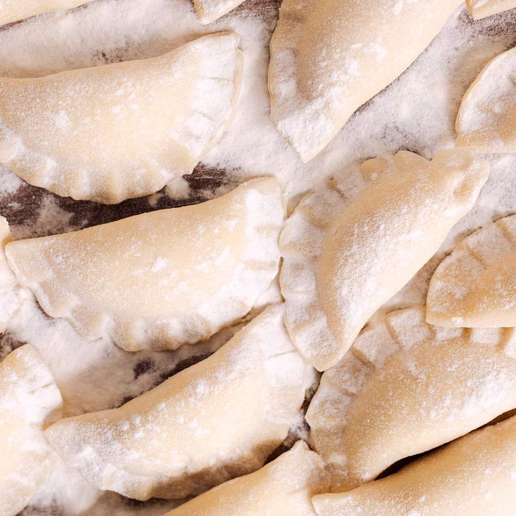 Ciasto na pierogi z masłem