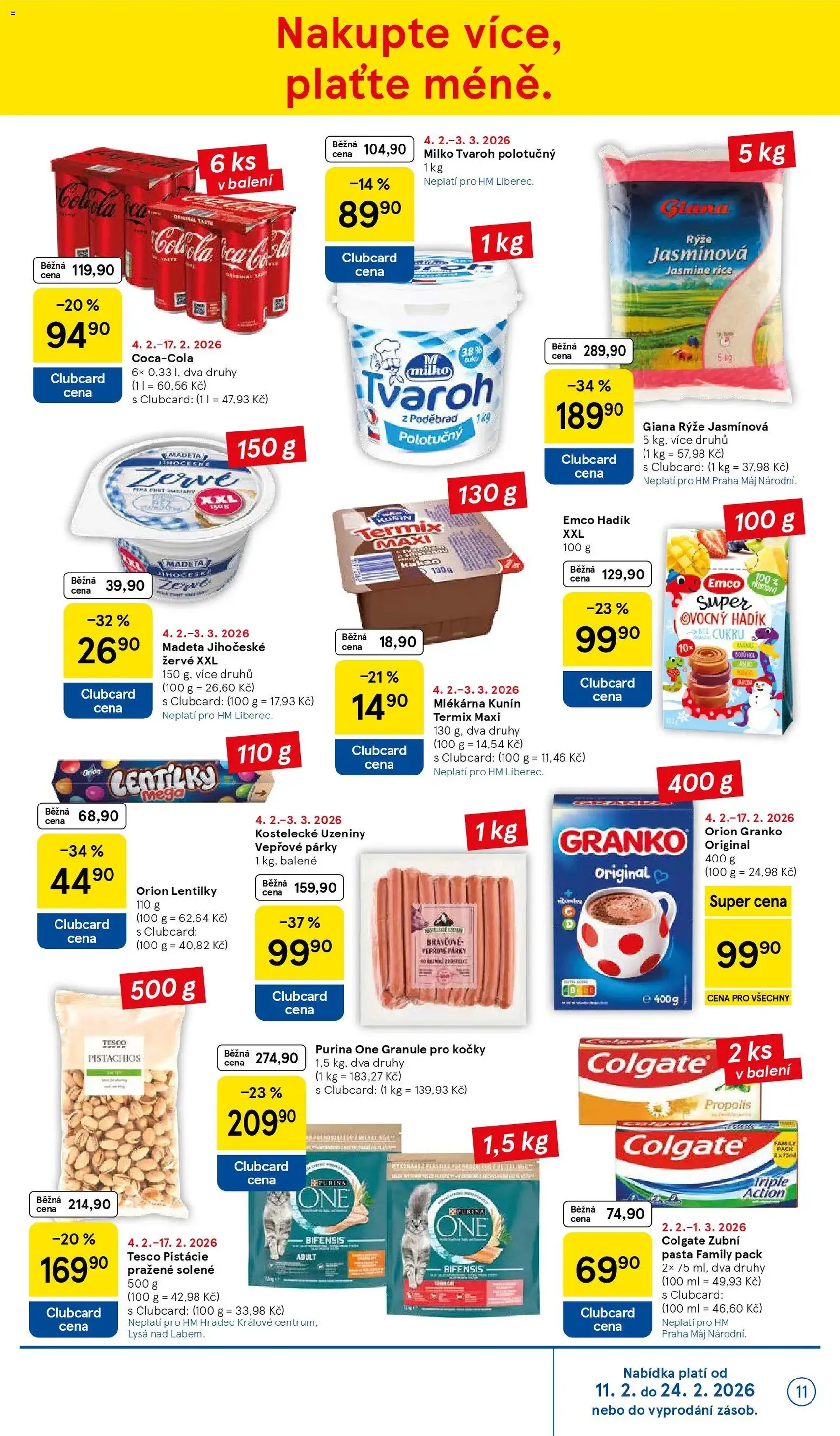 Tesco leták - Hypermarket - platný leták od 11.02.2026 strana 11 z 31