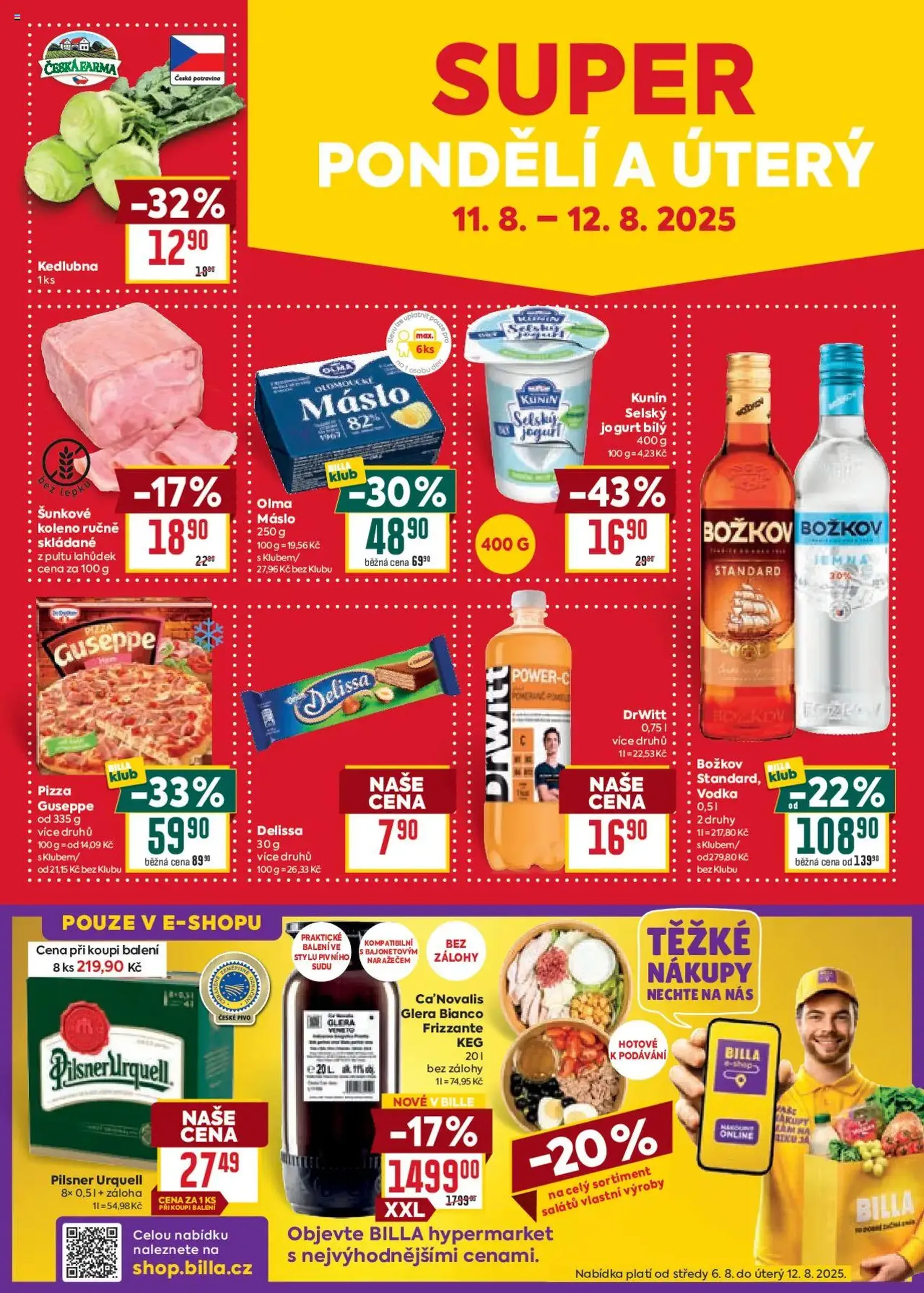 Billa Velký leták - platný leták od 06.08.2025 strana 28 z 32 Billa Velký leták - platný leták od 06.08.2025 strana 28 z 32