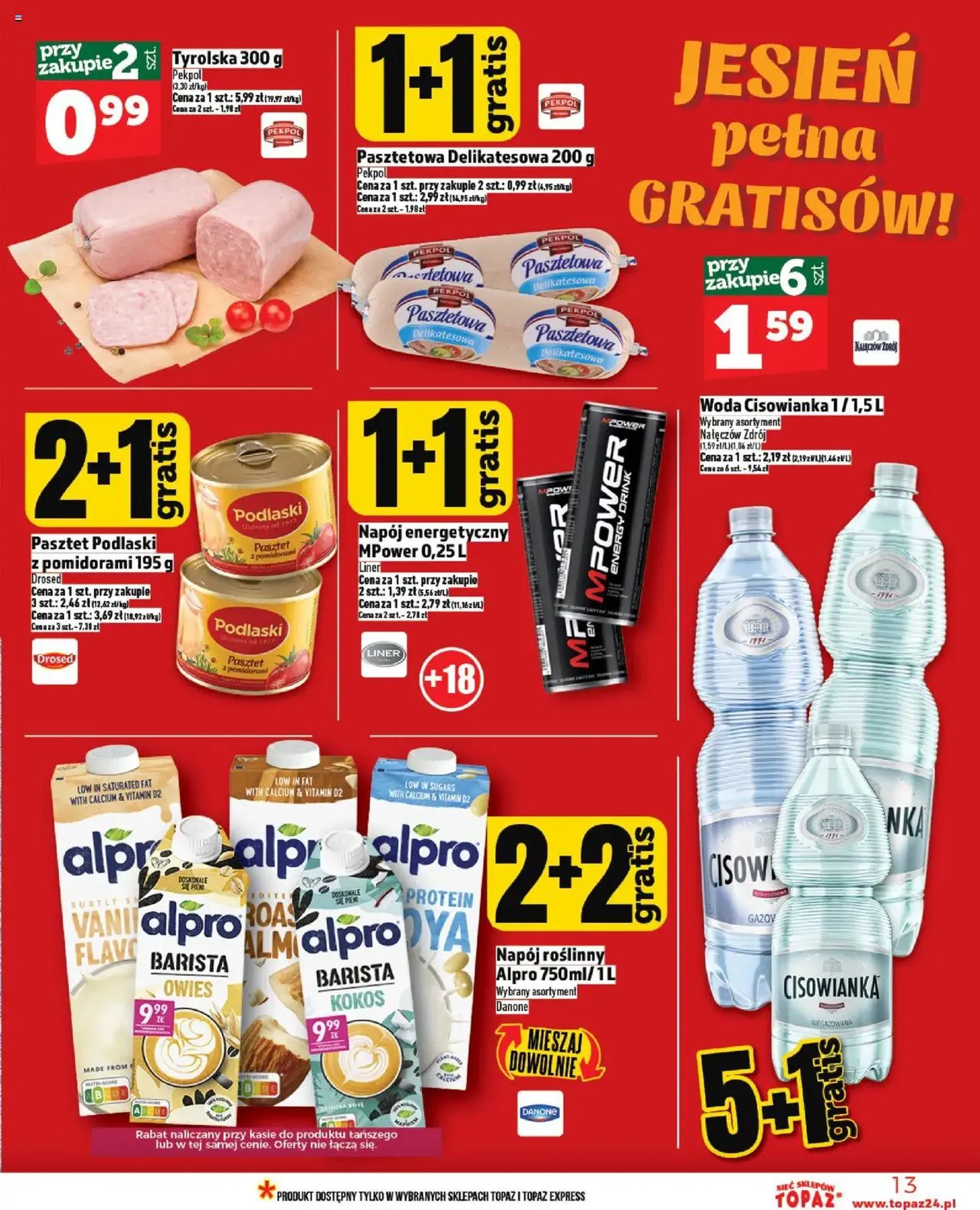 Topaz Gazetka - ważny gazetka od 25.09.2025 strona 13 z 32 Topaz Gazetka - ważny gazetka od 25.09.2025 strona 13 z 32