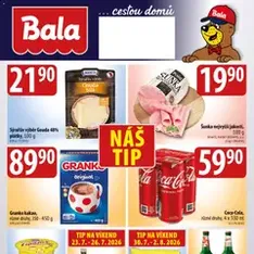 BALA velký leták + - náhled letáku platný od 22.07.2026