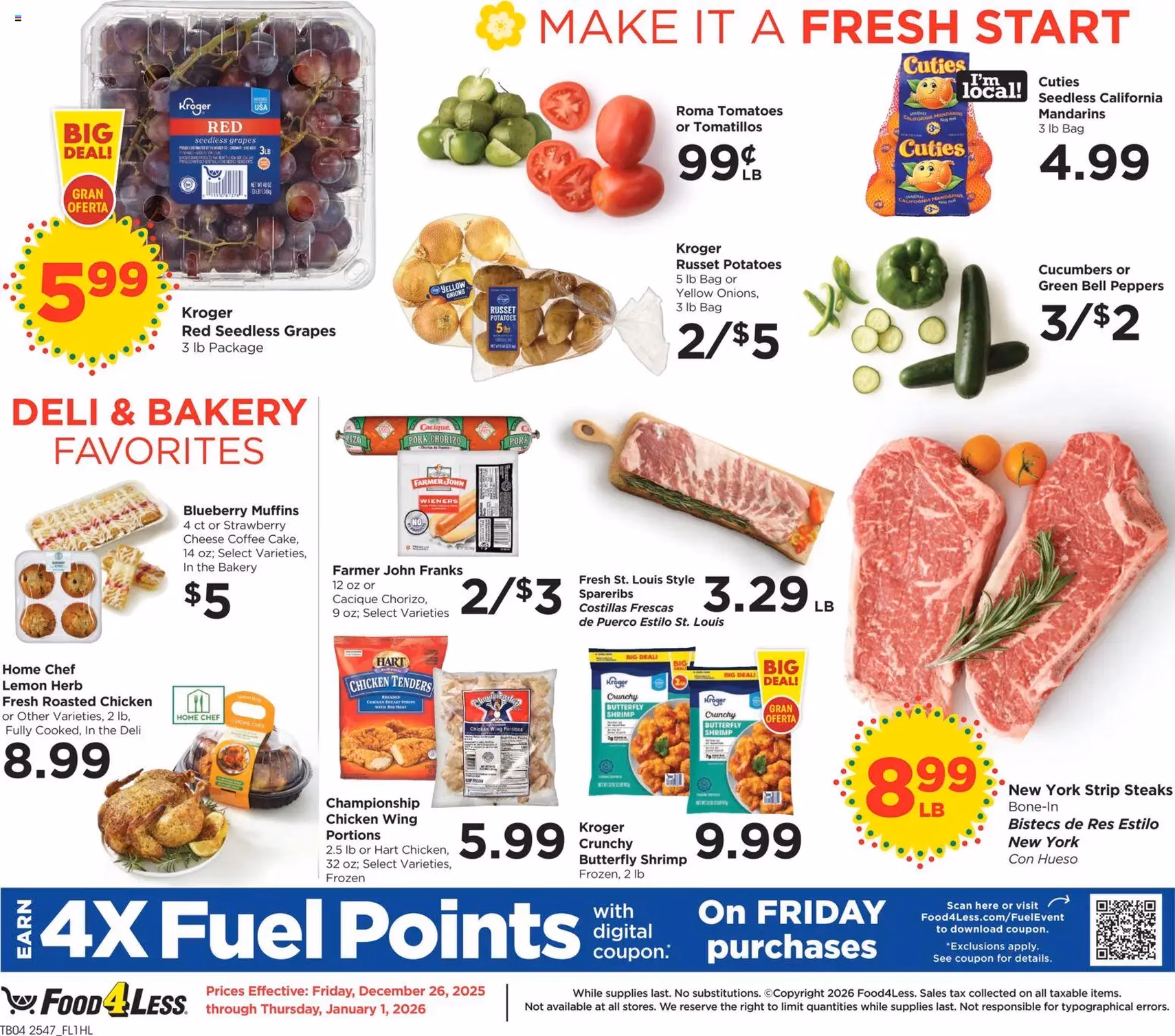 Food 4 Less Weekly Ad - valid flyer from 12/26/2025, page 5 of 7
