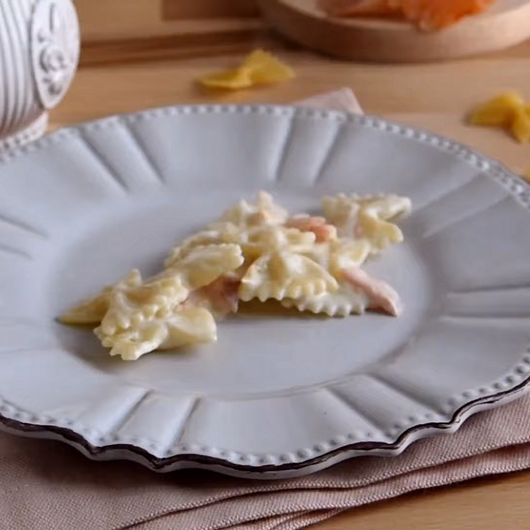 Penne al salmone e panna