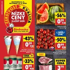 Biedronka leták - náhľad letáku platný od 06.08.2026