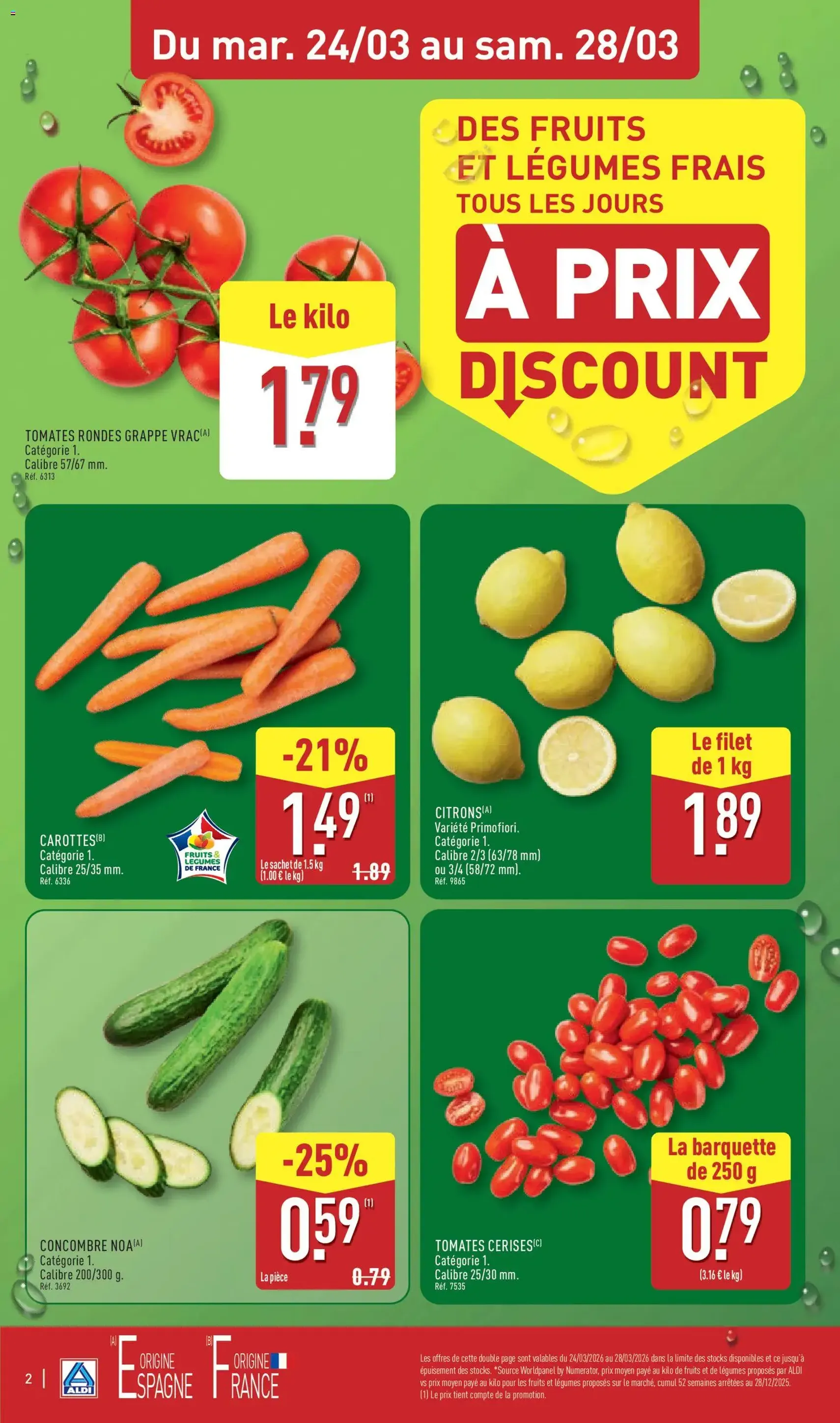 Aldi - Catalogue de la semaine 13 - brochure valable à partir du 24/03/2026, page 6 sur 53