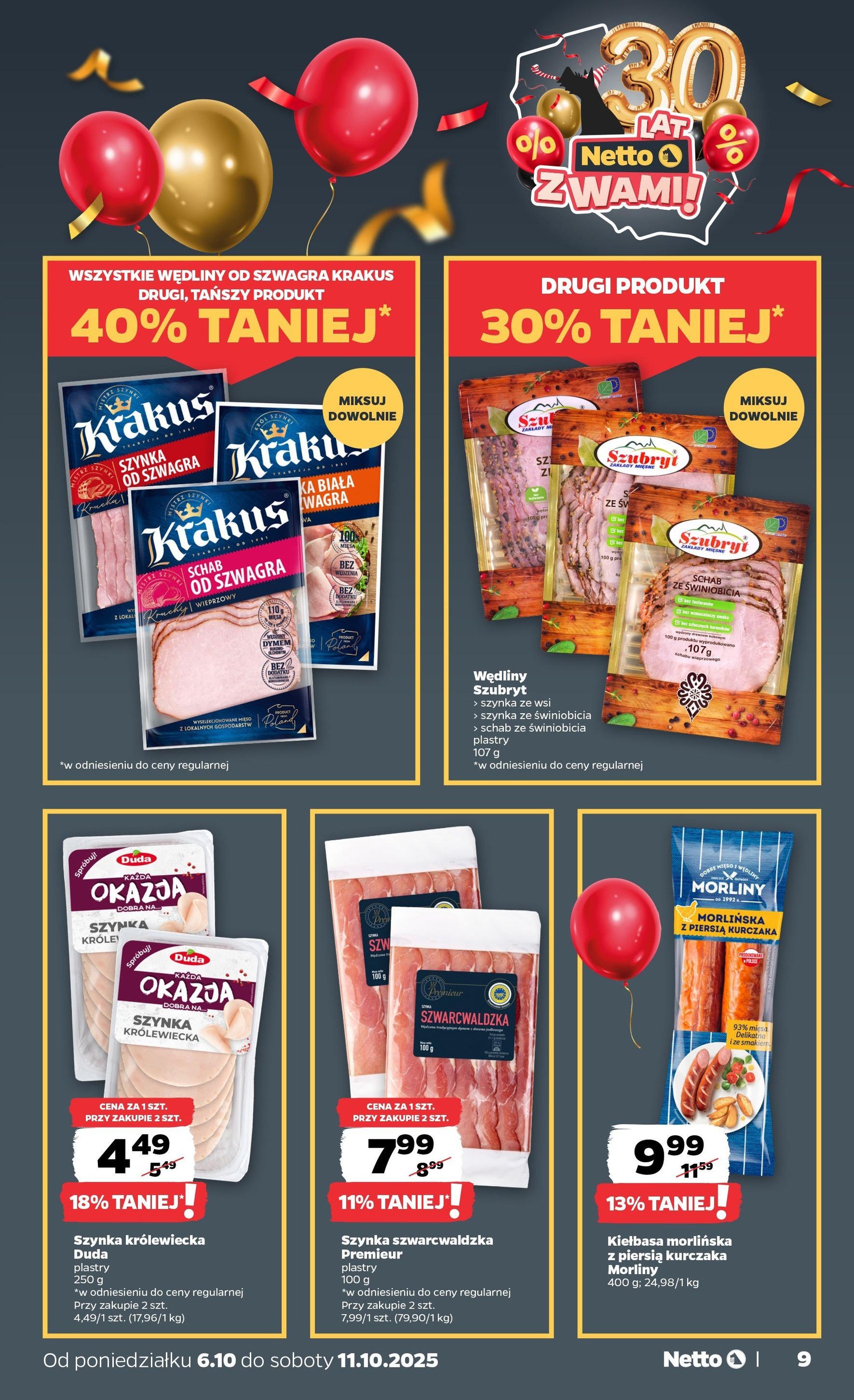 Netto gazetka - Spożywcza - ważny gazetka od 06.10.2025 strona 9 z 34