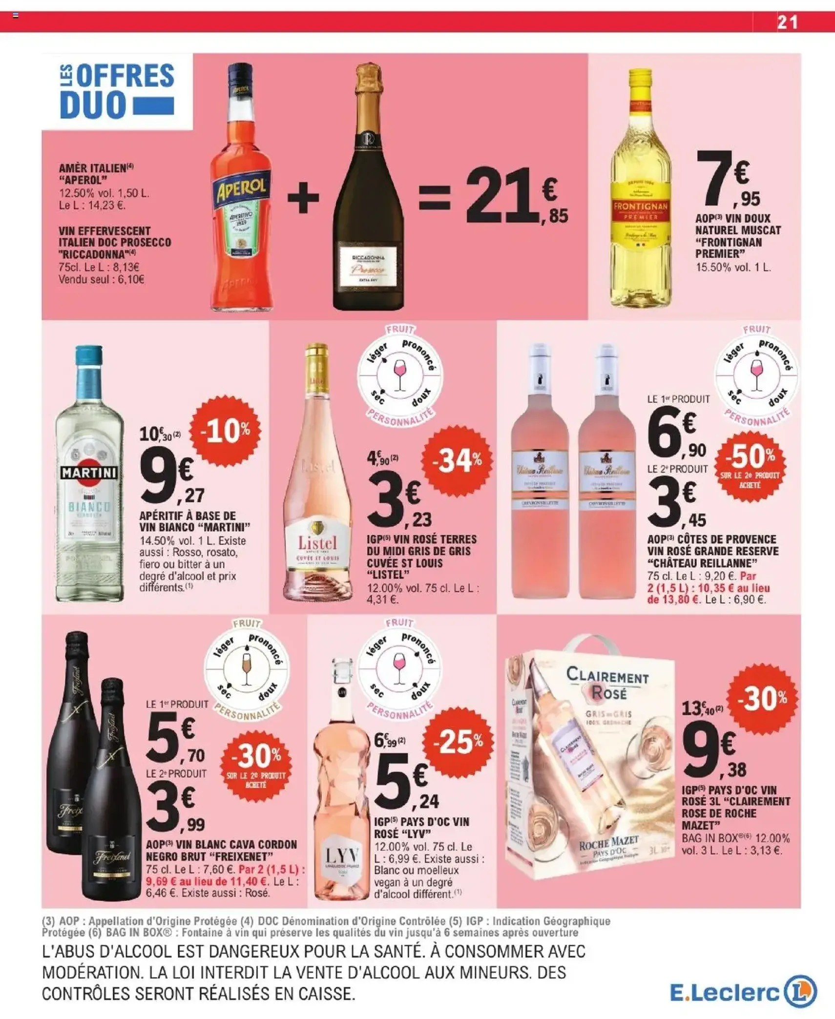 E.Leclerc catalogue de la semaine 31 - brochure valable à partir du 29/07/2025, page 21 sur 28