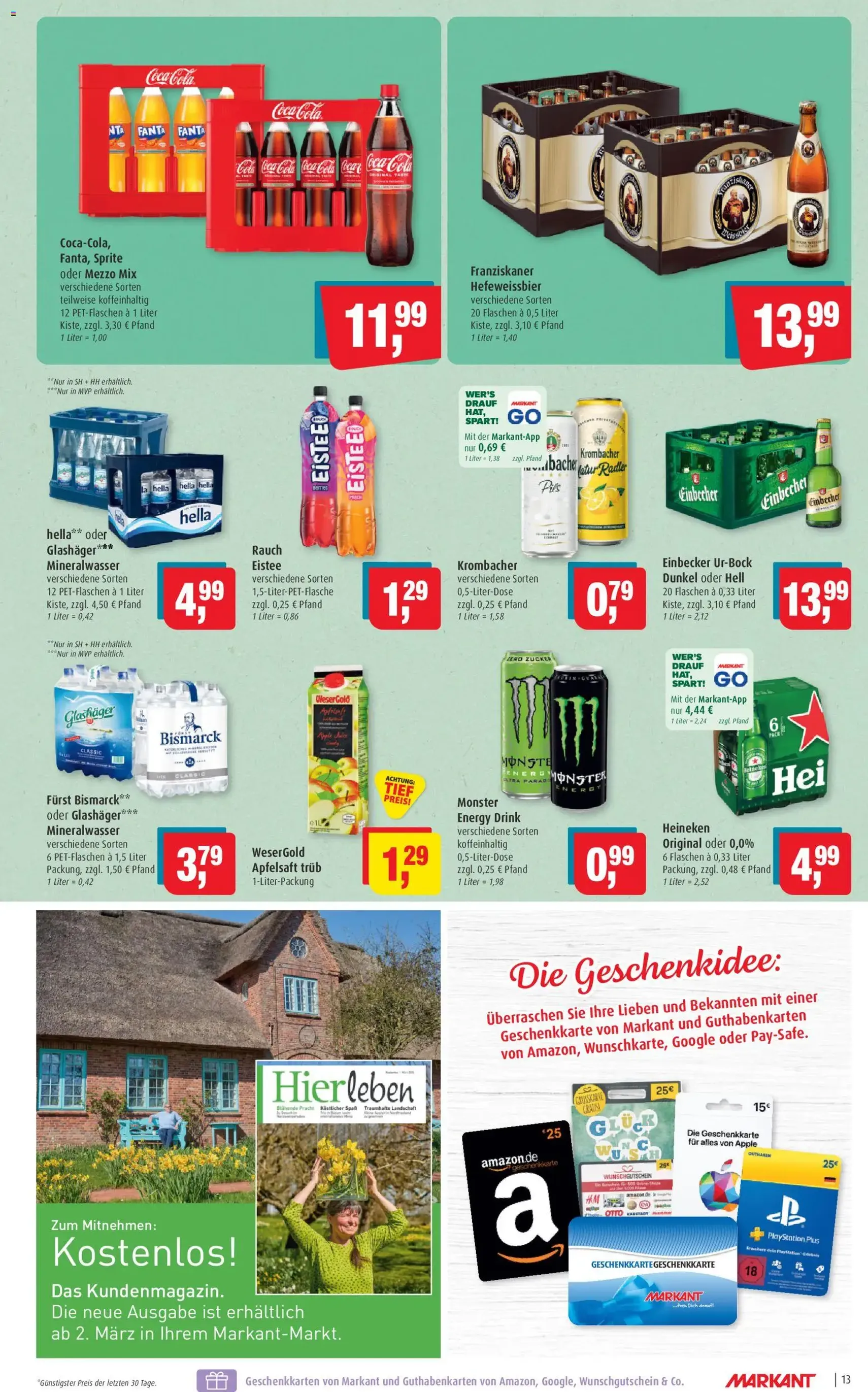 Markant Prospekt - Gültiger Prospekt ab 02.03.2026, Seite 13 von insgesamt 14