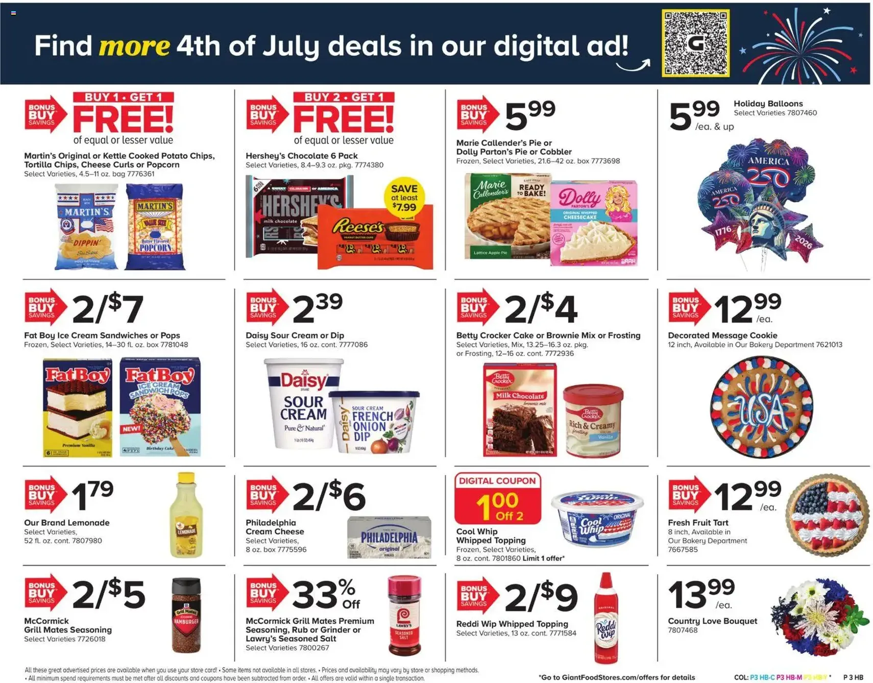 Giant Weekly Ad - valid flyer from 07/03/2026, page 3 of 21