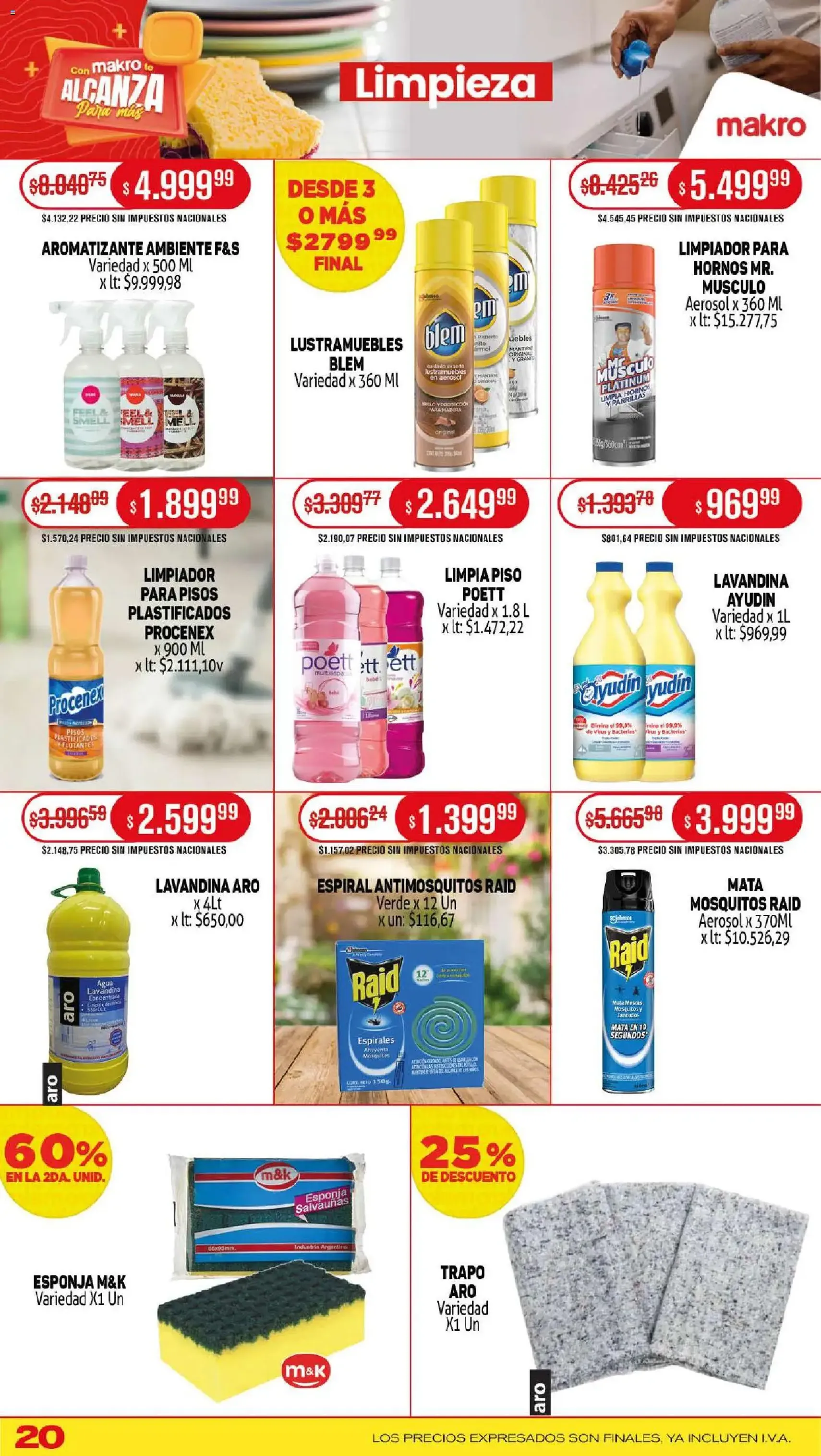 Makro ofertas - folleto válido desde 06/11/2025 página 20 de 22