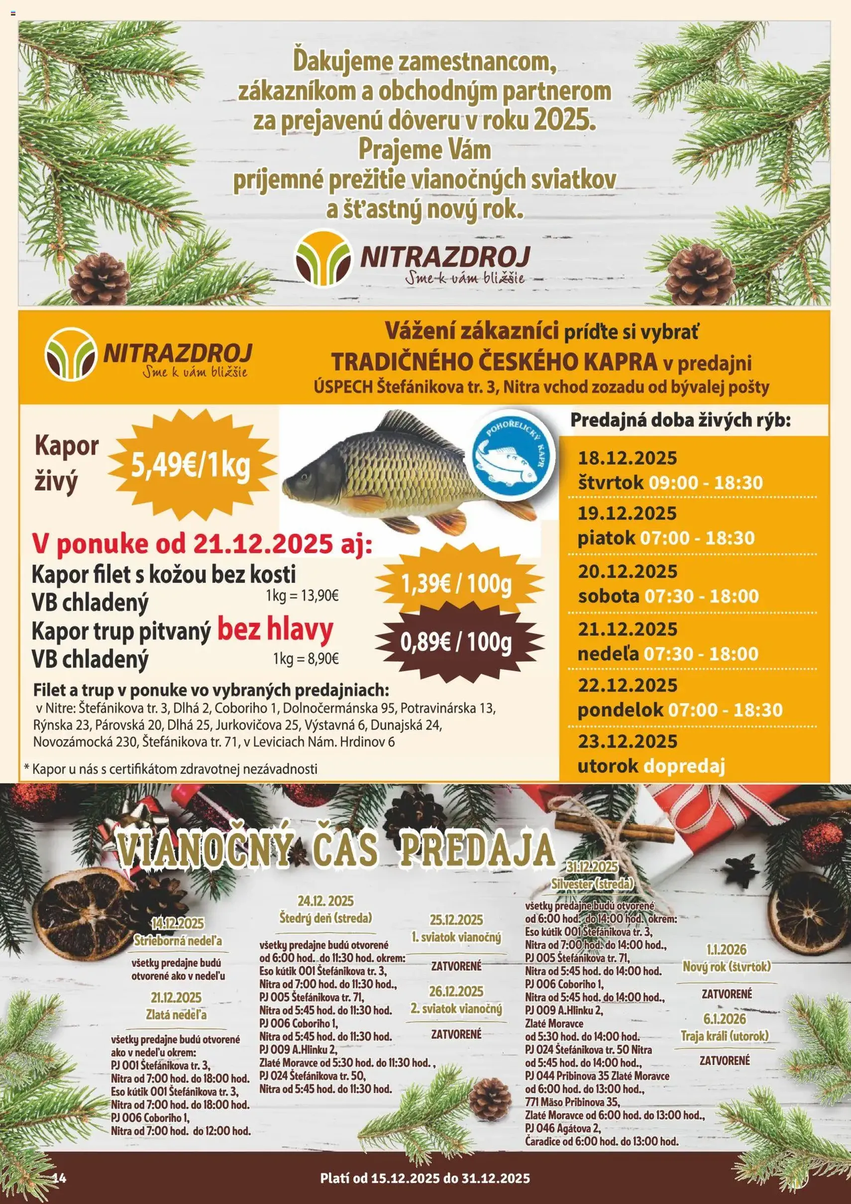 Nitrazdroj Leták - platný leták od 15.12.2025 strana 14 z 16