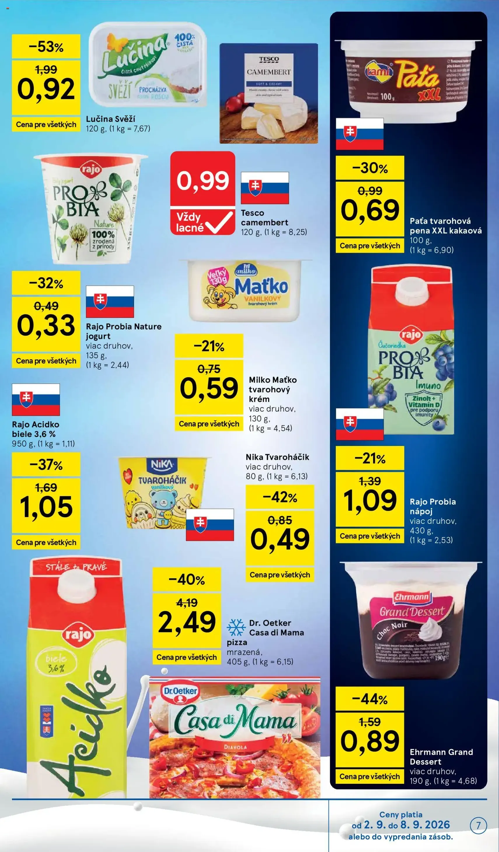 Tesco Hypermarket - leták - platný leták od 02.09.2026 strana 7 z 41