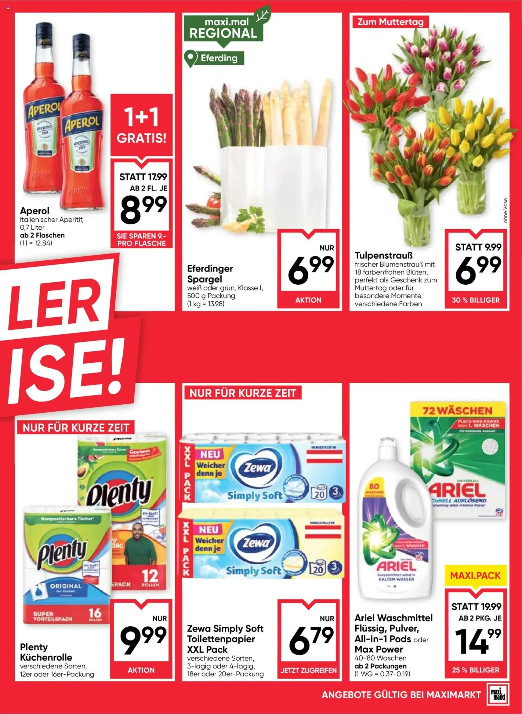 Maximarkt Flugblatt - Gültiger Prospekt ab 07.05.2026, Seite 3 von insgesamt 24