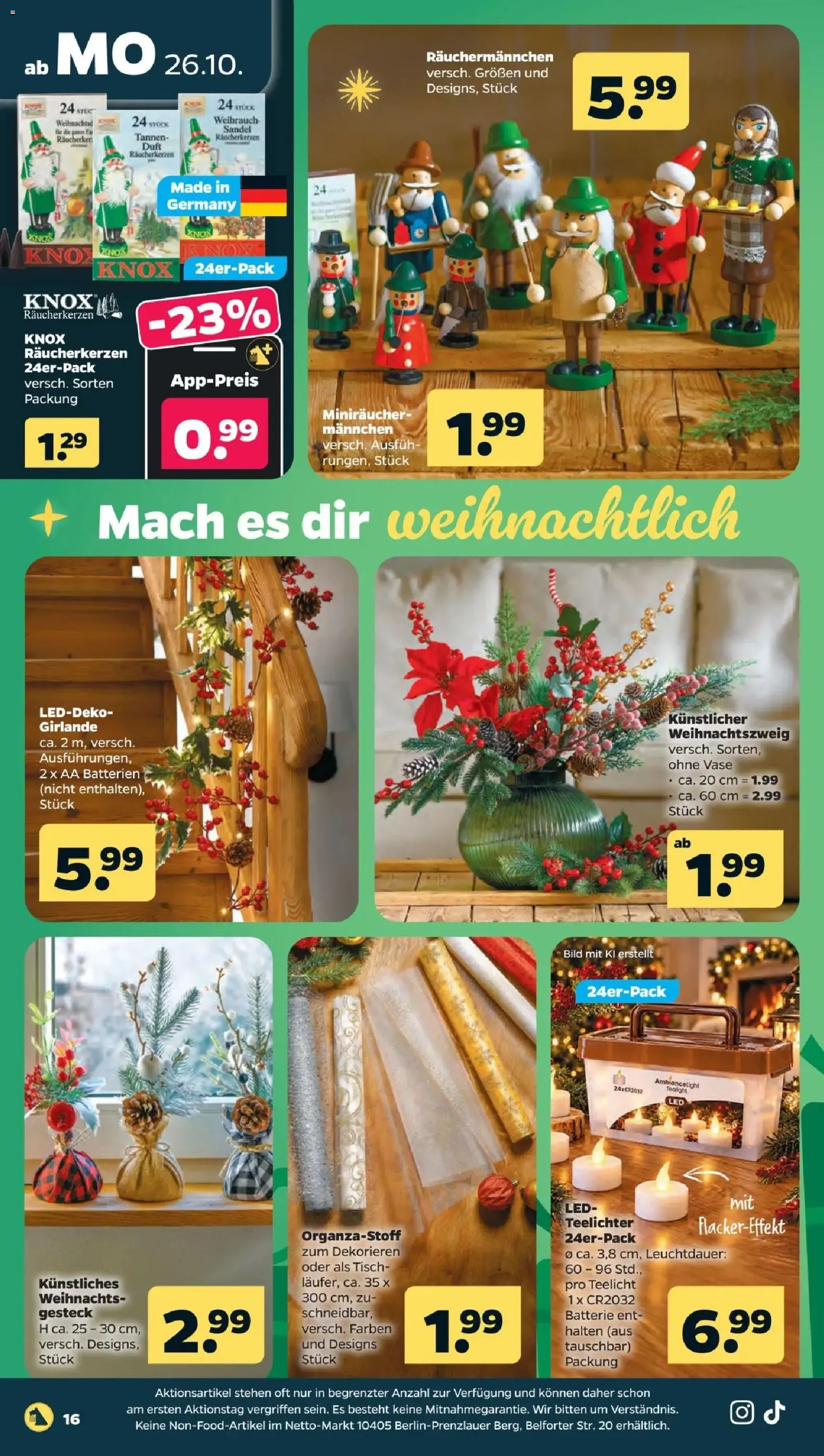 Netto Prospekt - Gültiger Prospekt ab 26.10.2026, Seite 20 von insgesamt 39