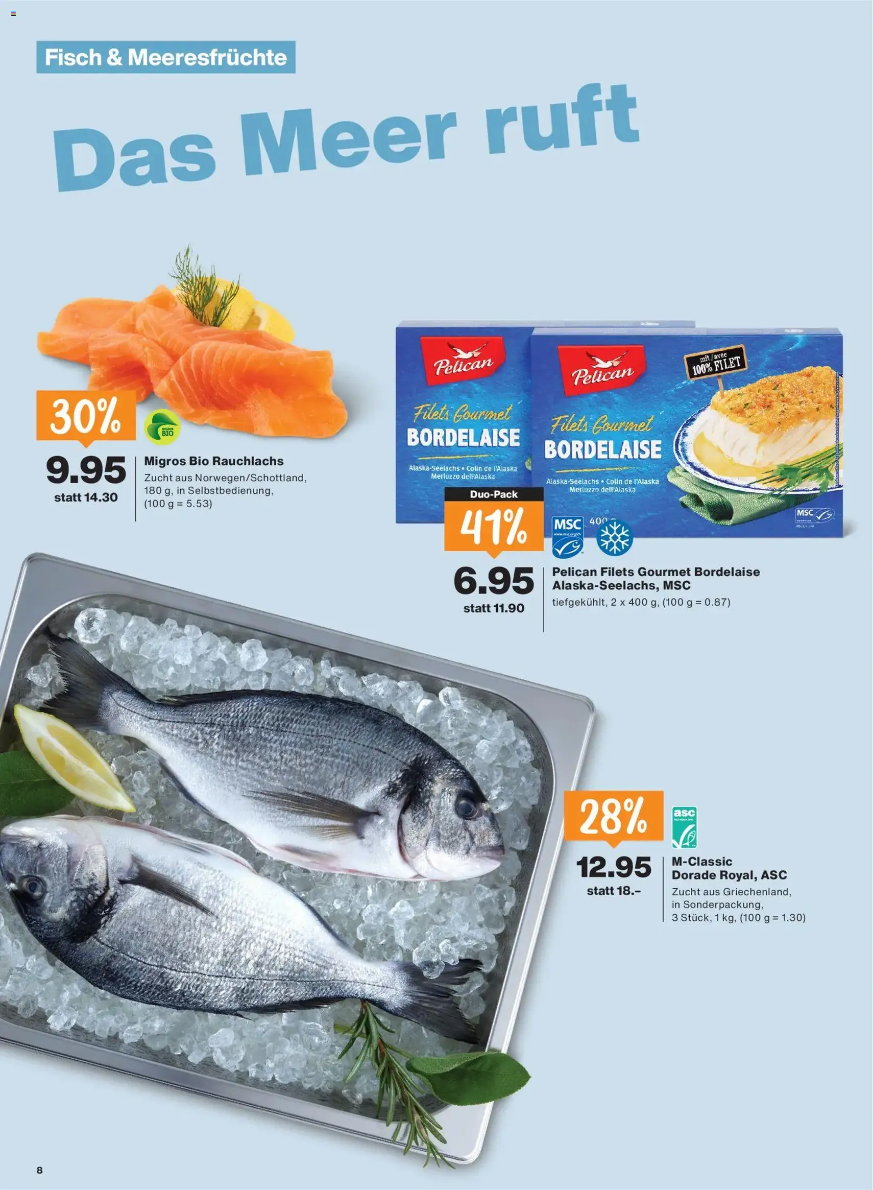 Migros aktionen - Gültiger Prospekt ab 01.10.2026, Seite 8 von insgesamt 24