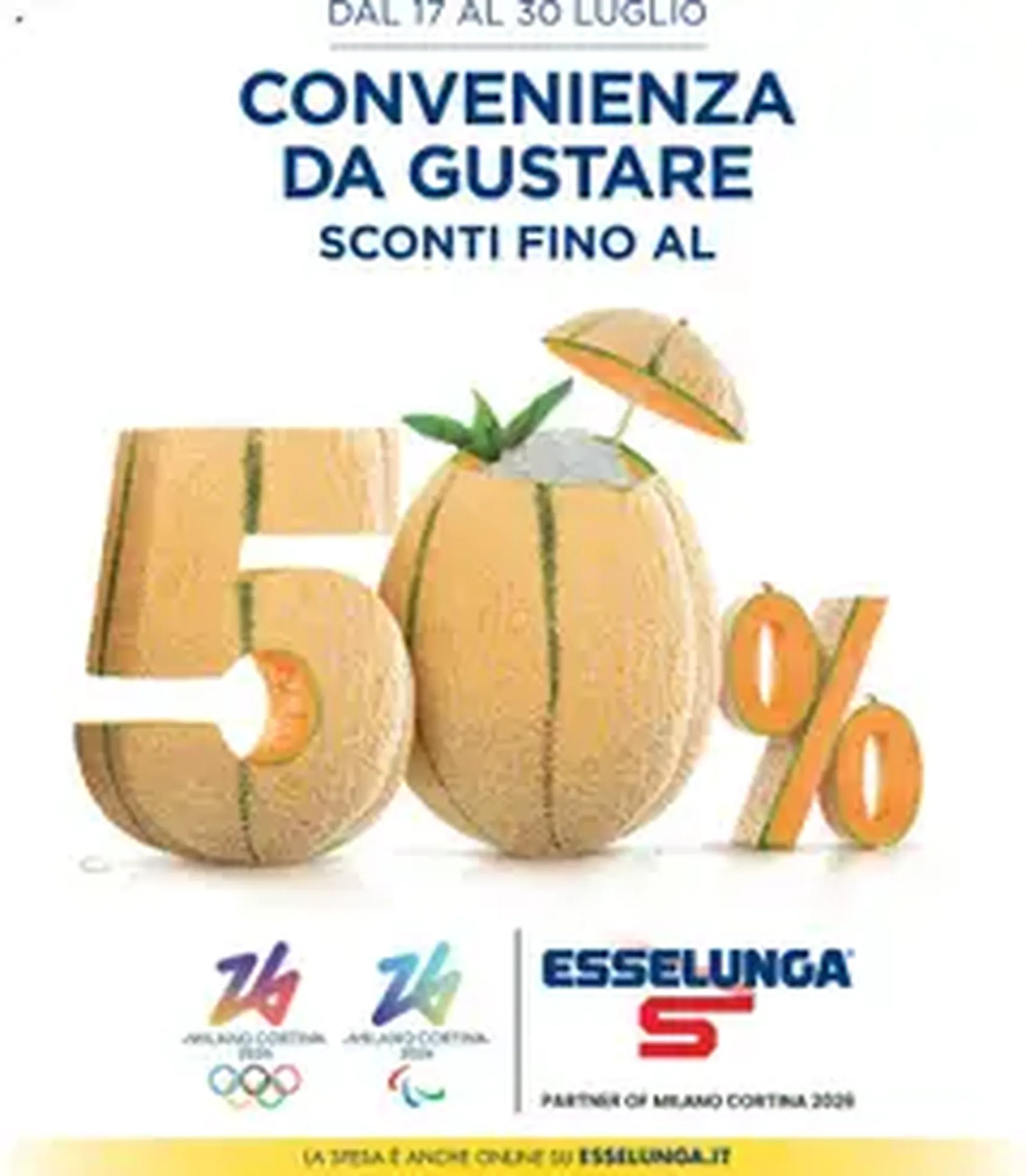 Volantino Esselunga S - volantino valido dal 17/07/2025 pagina 1 di 1