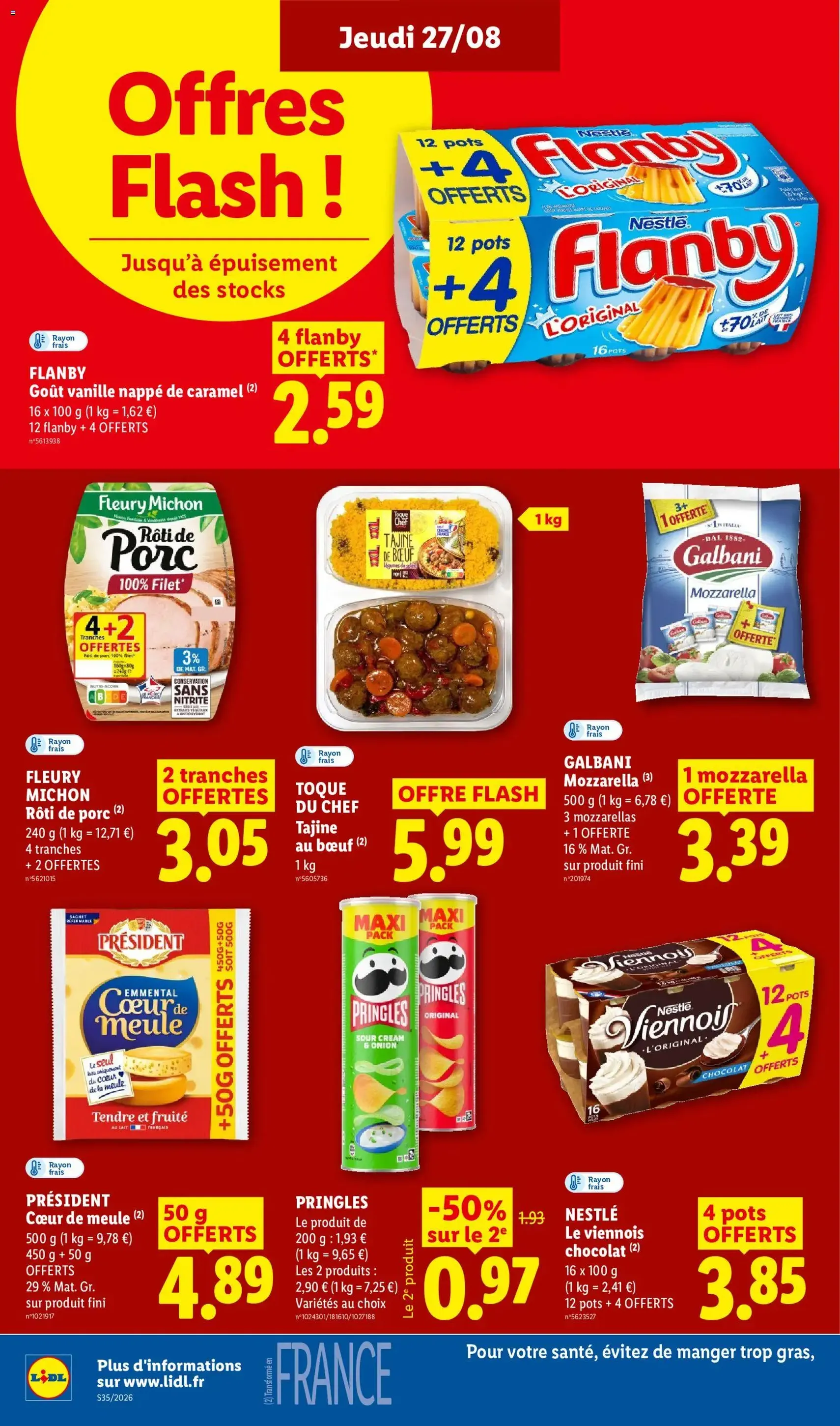 LIDL catalogue - brochure valable à partir du 27/08/2026, page 16 sur 61