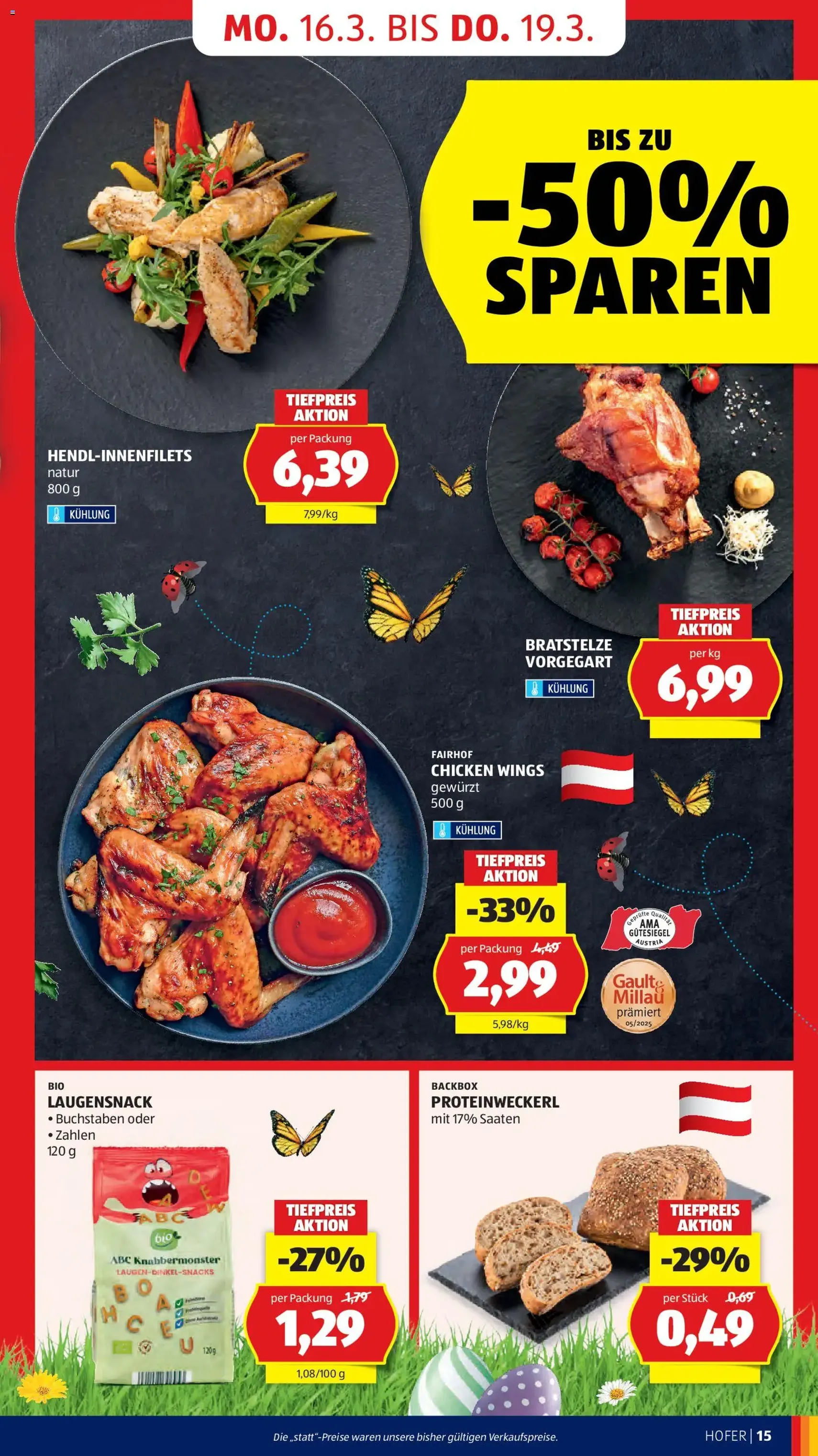 Hofer Flugblatt - Gültiger Prospekt ab 11.03.2026, Seite 19 von insgesamt 48