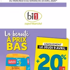 Bi1 Catalogue - Prévisualisation du catalogue valable à partir du 08/04/2026