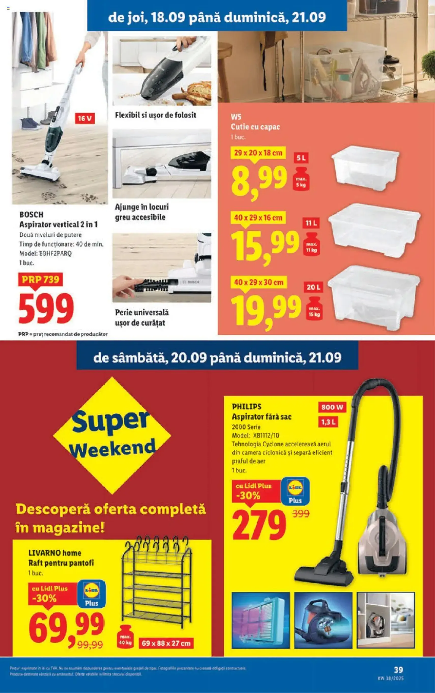 Catalog Lidl - cataloage valabile începând cu 15.09.2025 pagina 39 din 40 Catalog Lidl - cataloage valabile începând cu 15.09.2025 pagina 39 din 40