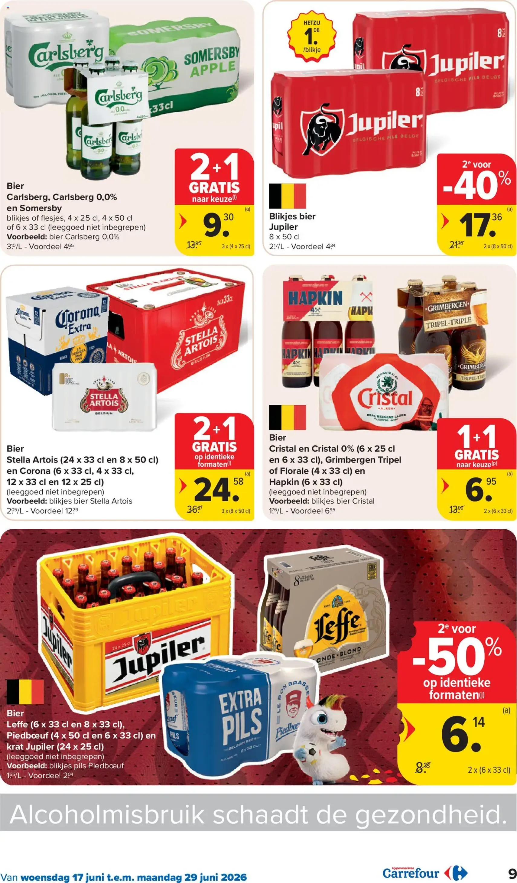Carrefour Folder week 25 - geldige folder vanaf 17/06/2026 pagina 9 van 57