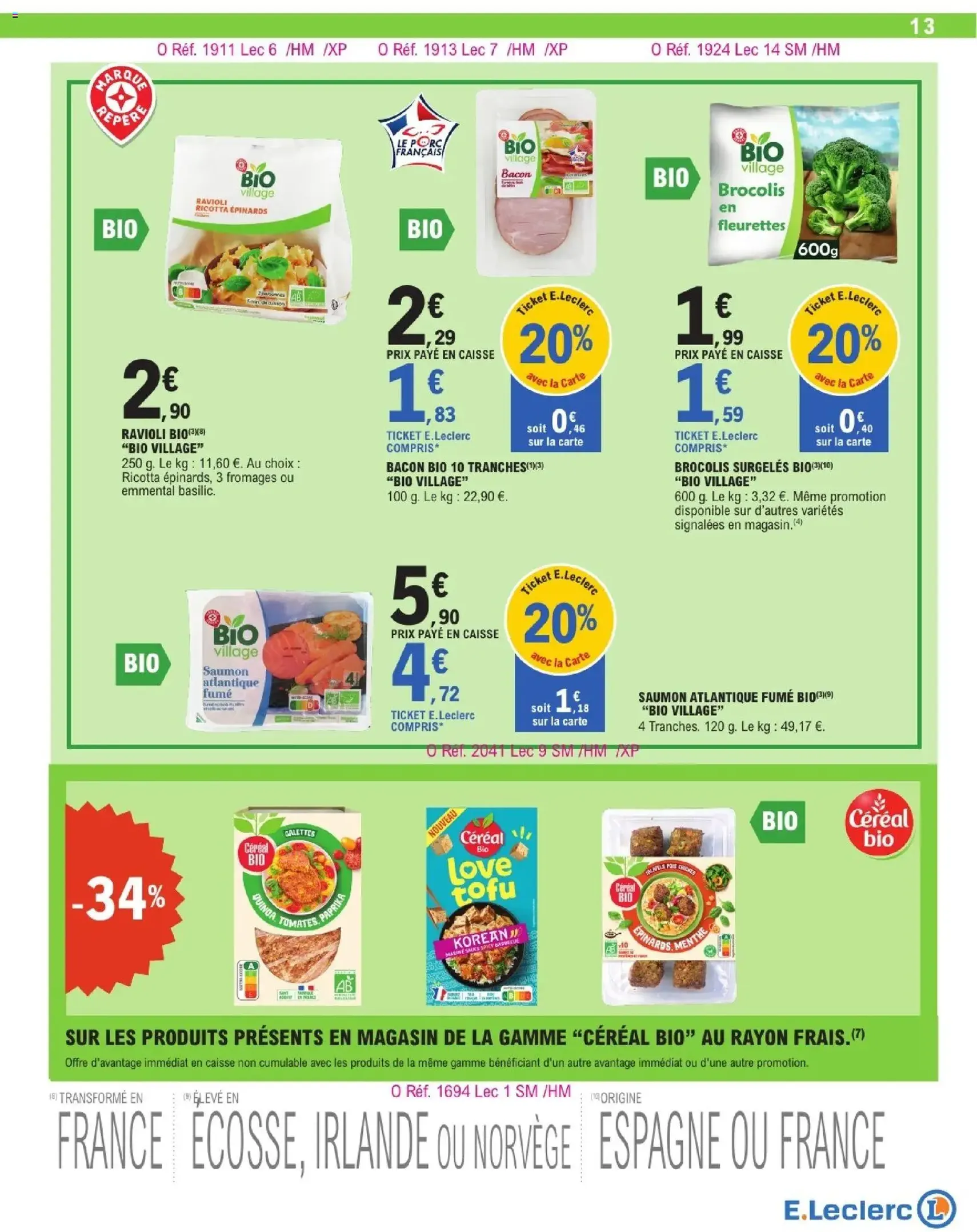 E.Leclerc catalogue de la semaine 22 - brochure valable à partir du 26/05/2026, page 13 sur 66