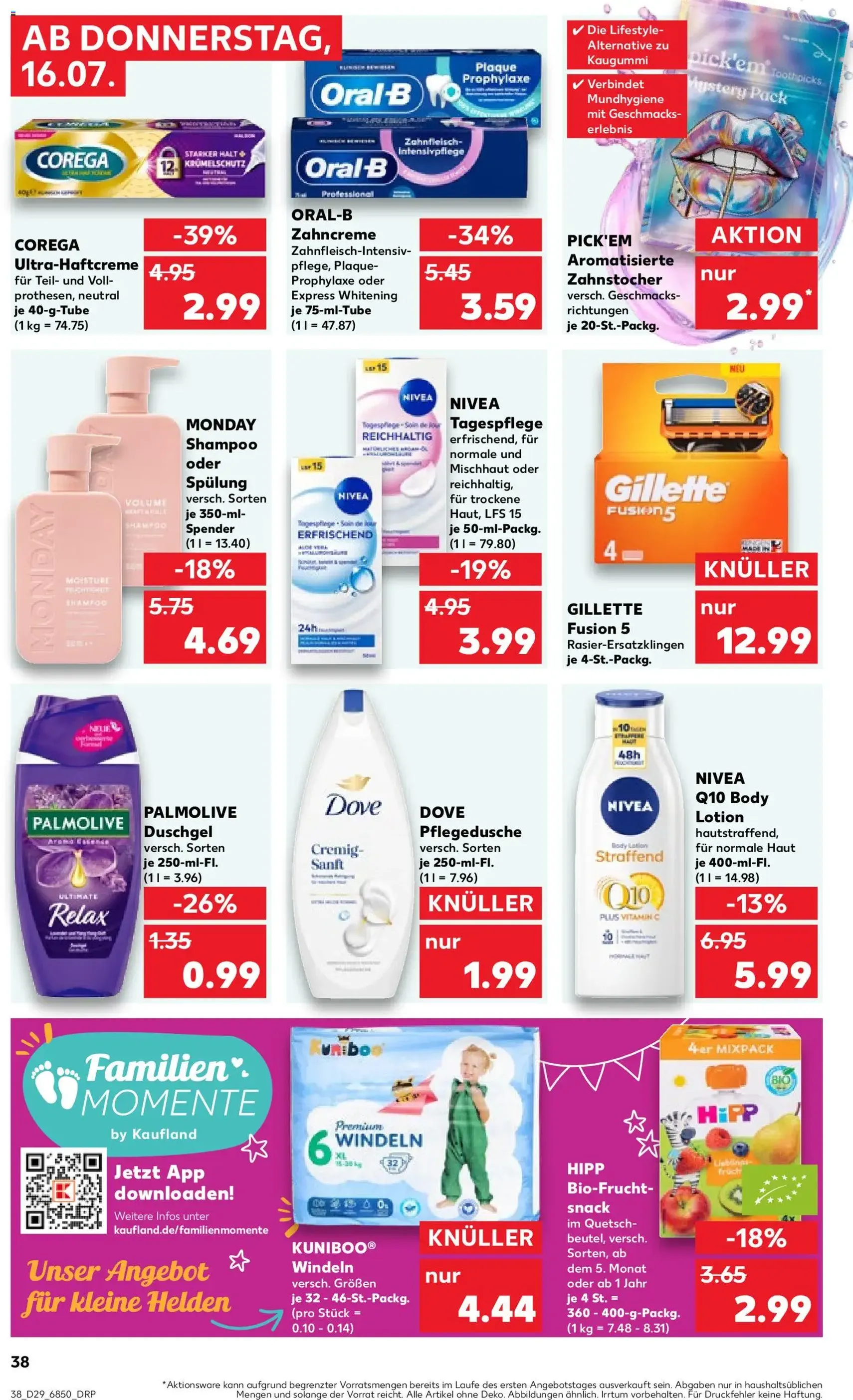 Kaufland DE -DE Folder - geldige folder vanaf 16-07-2026 pagina 38 van 56