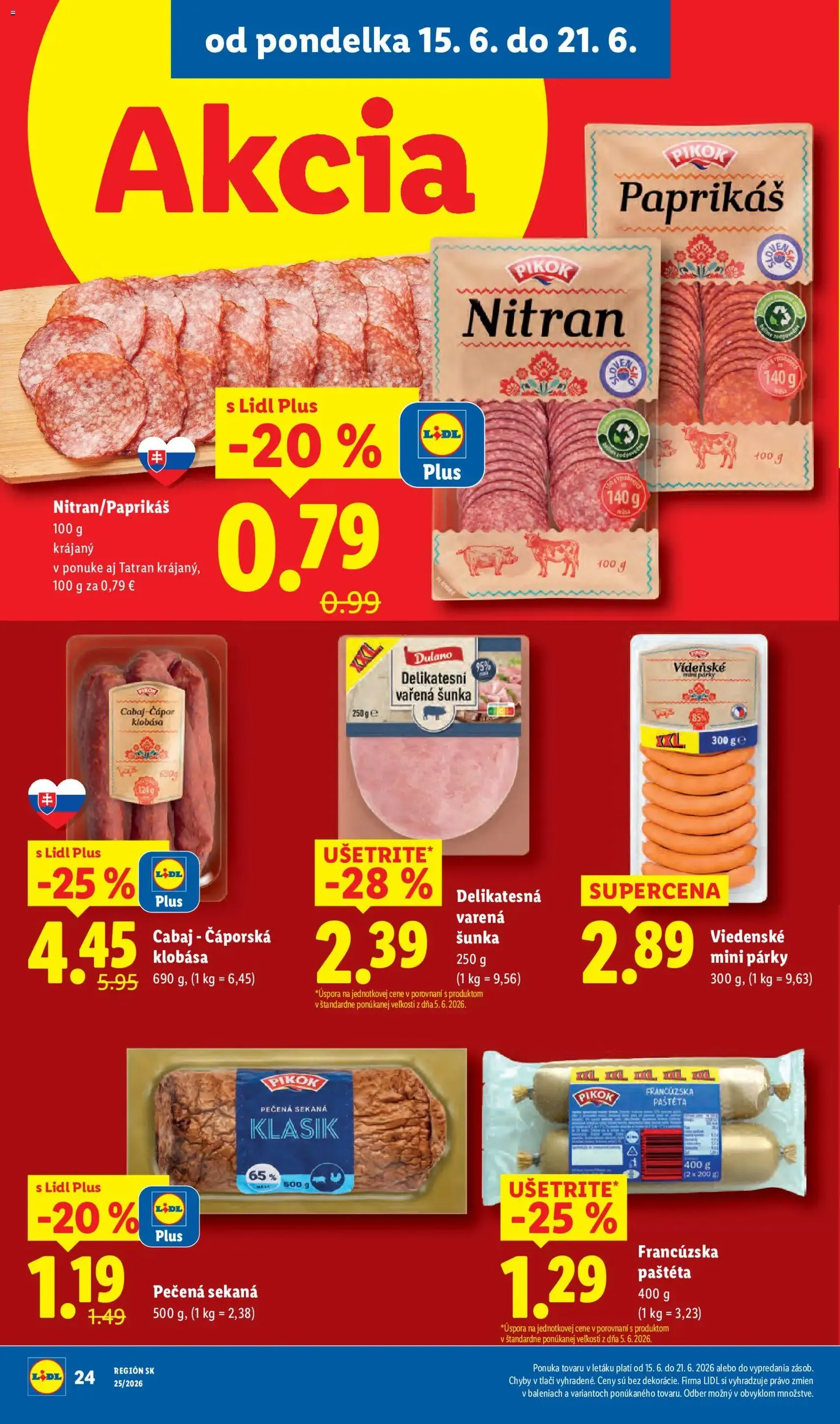 Lidl leták - platný leták od 15.06.2026 strana 34 z 101