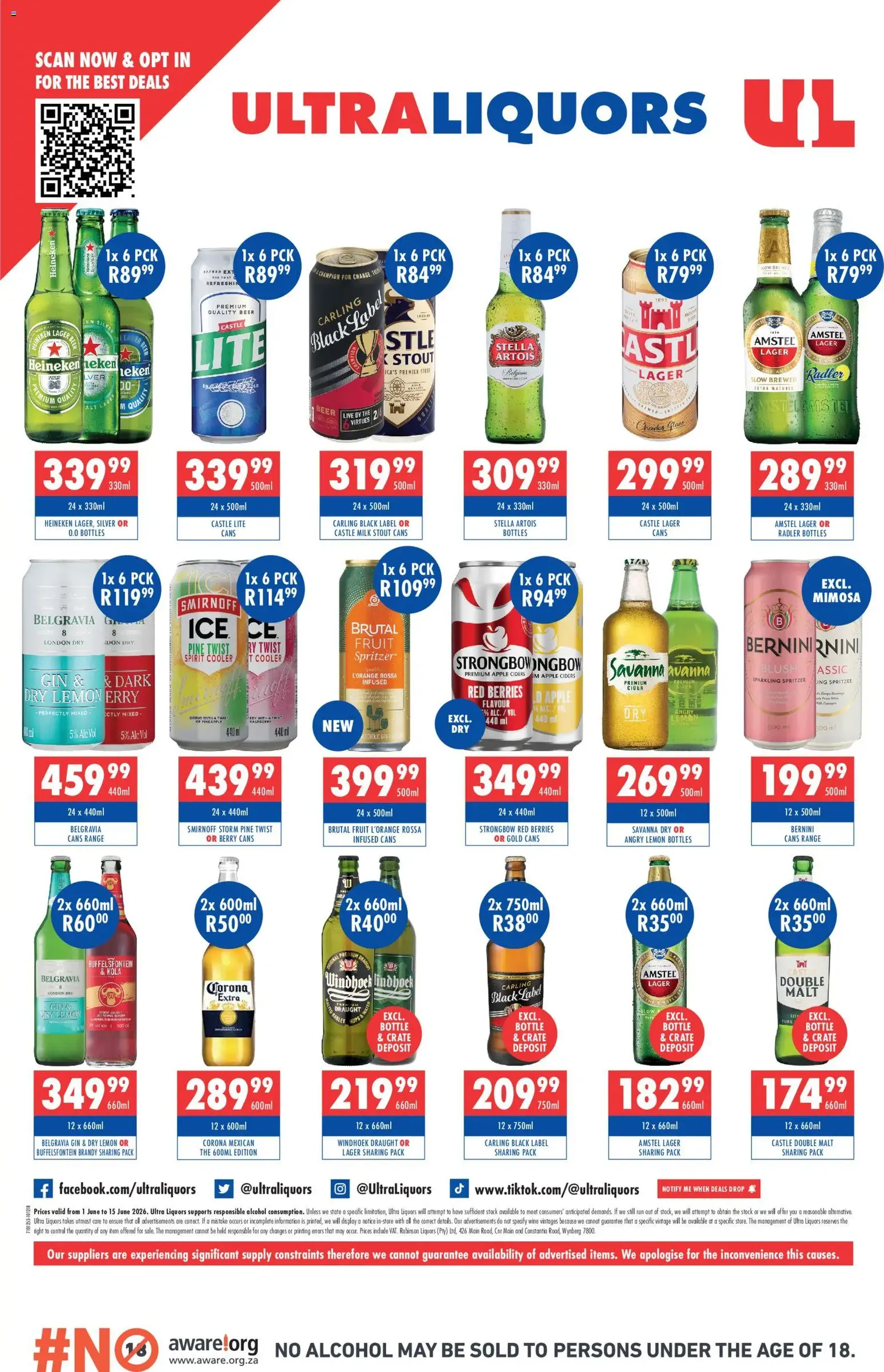 Ultra Liquors Specials - valid flyer from 01/06/2026, page 4 of 4