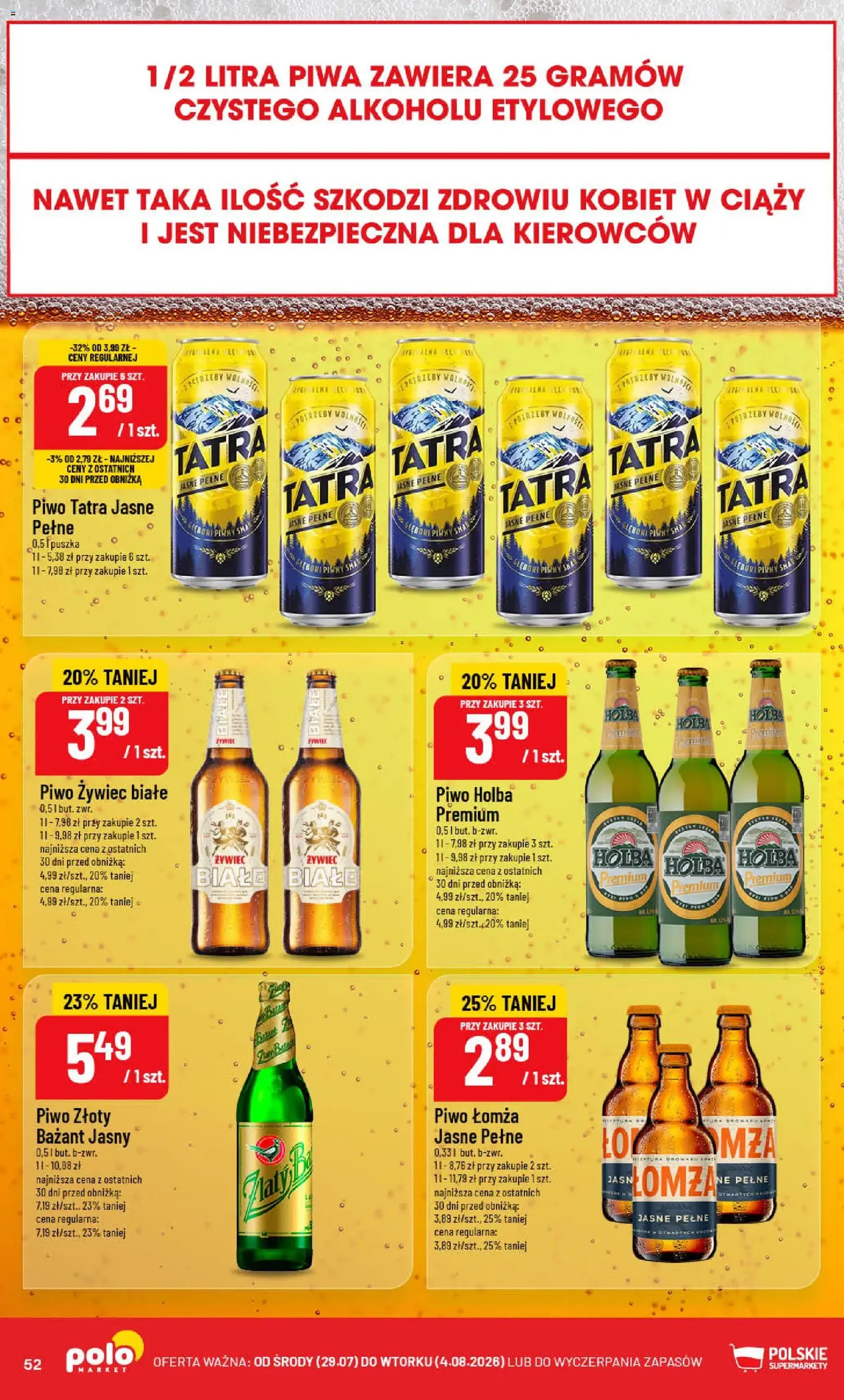 POLOmarket gazetka - ważny gazetka od 29.07.2026 strona 52 z 74
