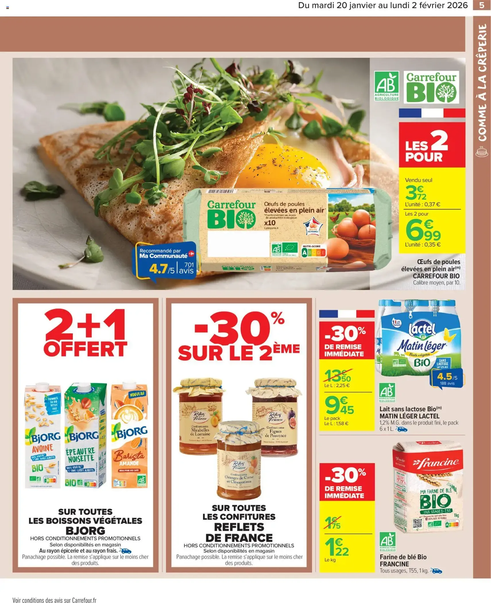 Carrefour Market catalogue semaine 4 - brochure valable à partir du 20/01/2026, page 7 sur 16
