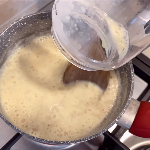 Porridge proteico - procedimento 1