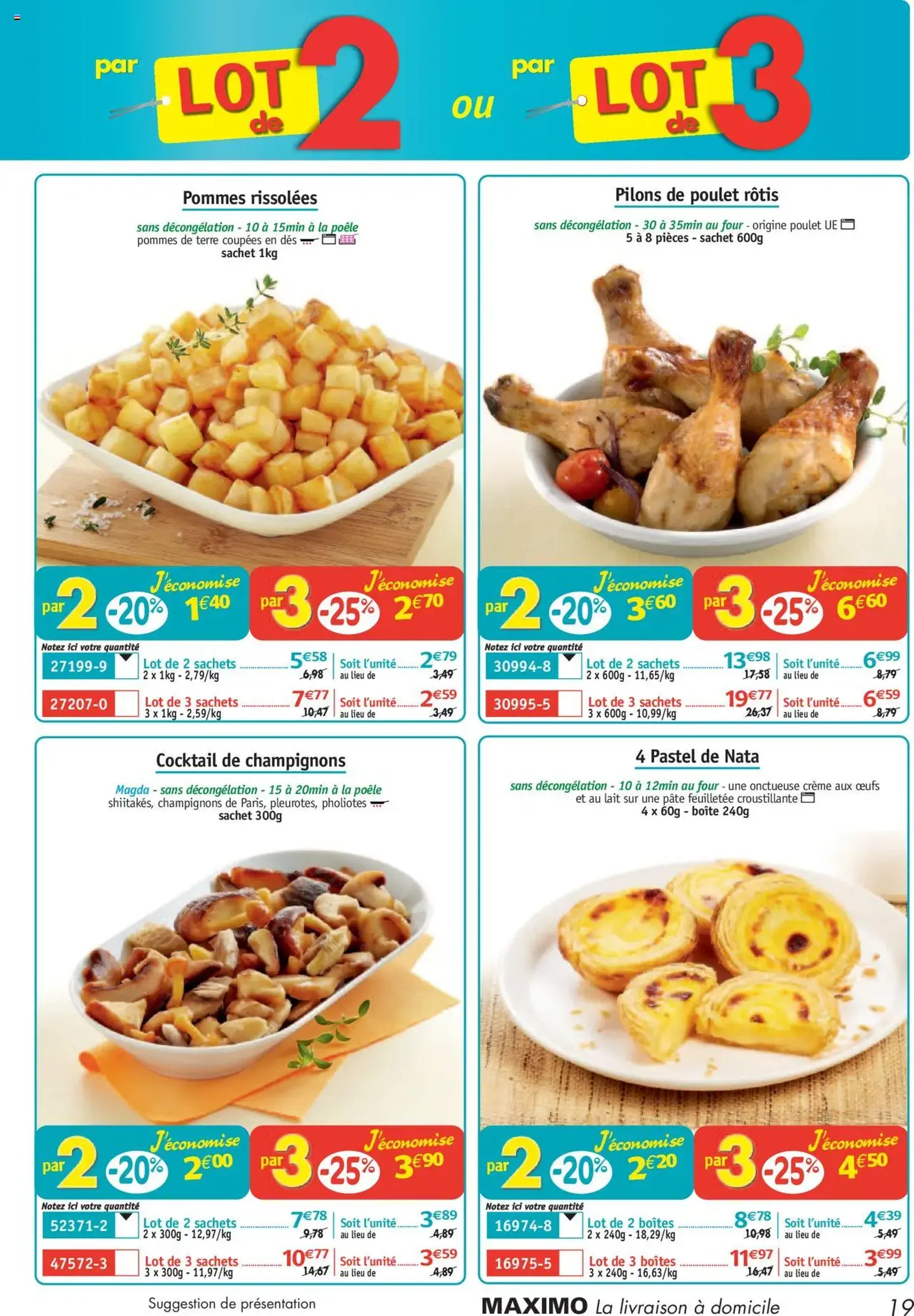 Maximo catalogue - brochure valable à partir du 26/09/2025, page 19 sur 64 Maximo catalogue - brochure valable à partir du 26/09/2025, page 19 sur 64