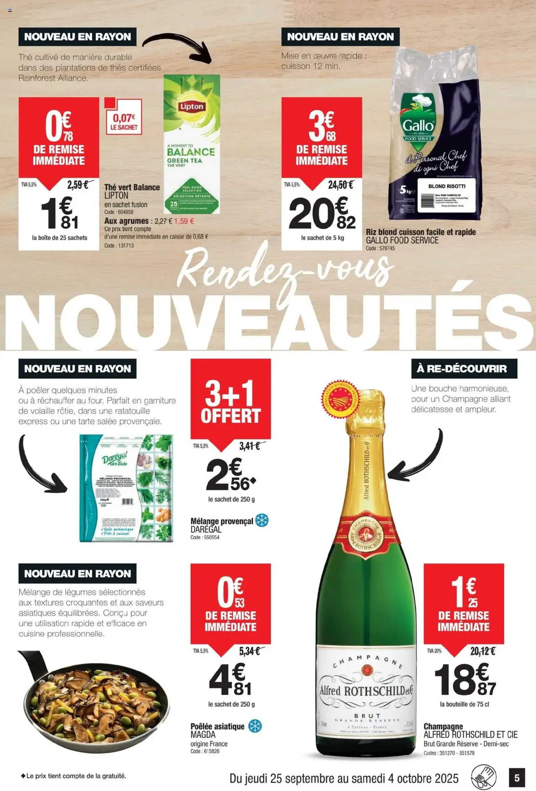 Promocash catalogue - brochure valable à partir du 25/09/2025, page 5 sur 24 Promocash catalogue - brochure valable à partir du 25/09/2025, page 5 sur 24