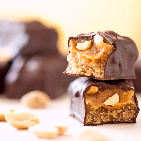 Anteprima ricetta Snickers senza cottura