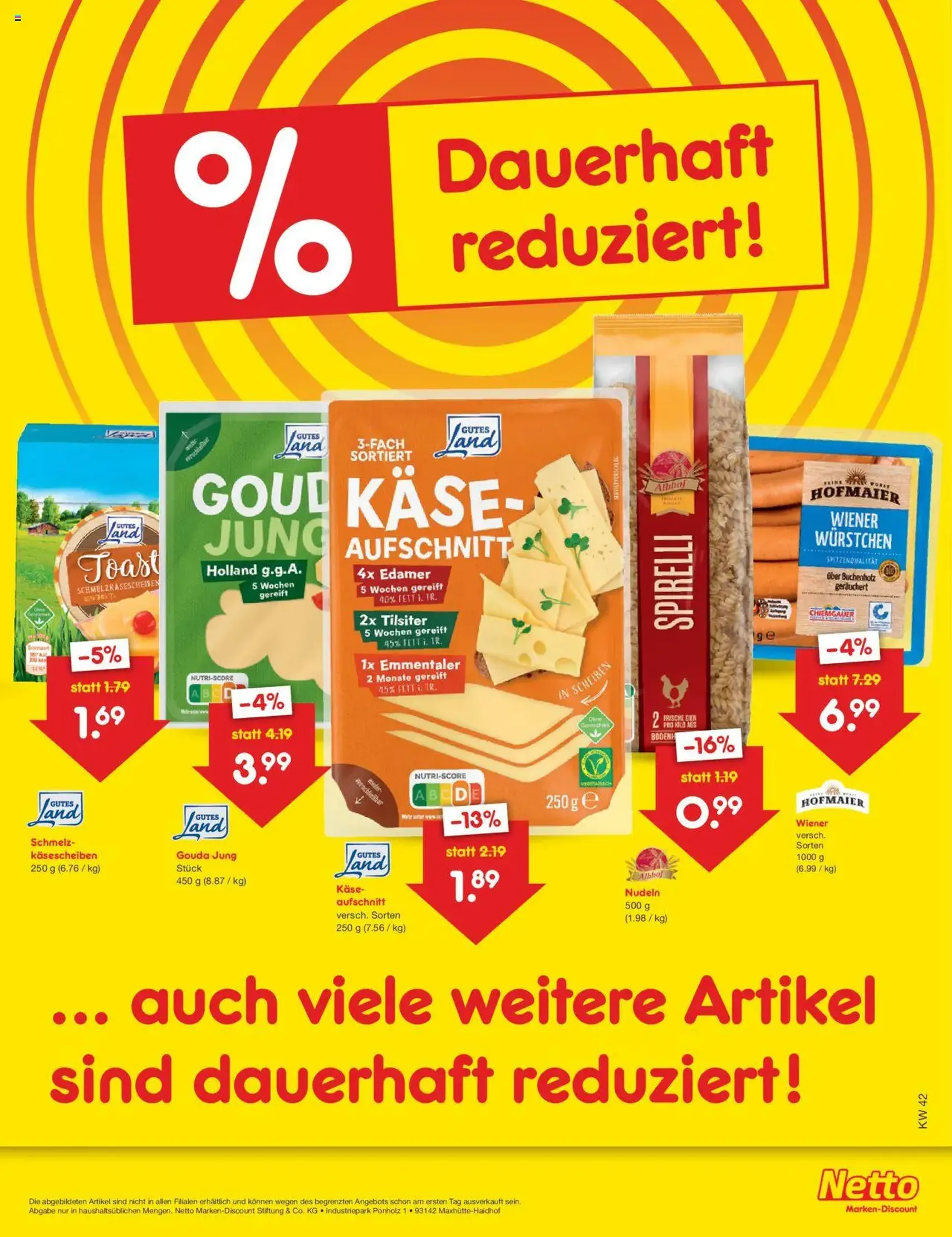 Netto Marken-Discount Prospekt - Gültiger Prospekt ab 20.10.2025, Seite 5 von insgesamt 69 Netto Marken-Discount Prospekt - Gültiger Prospekt ab 20.10.2025, Seite 5 von insgesamt 69