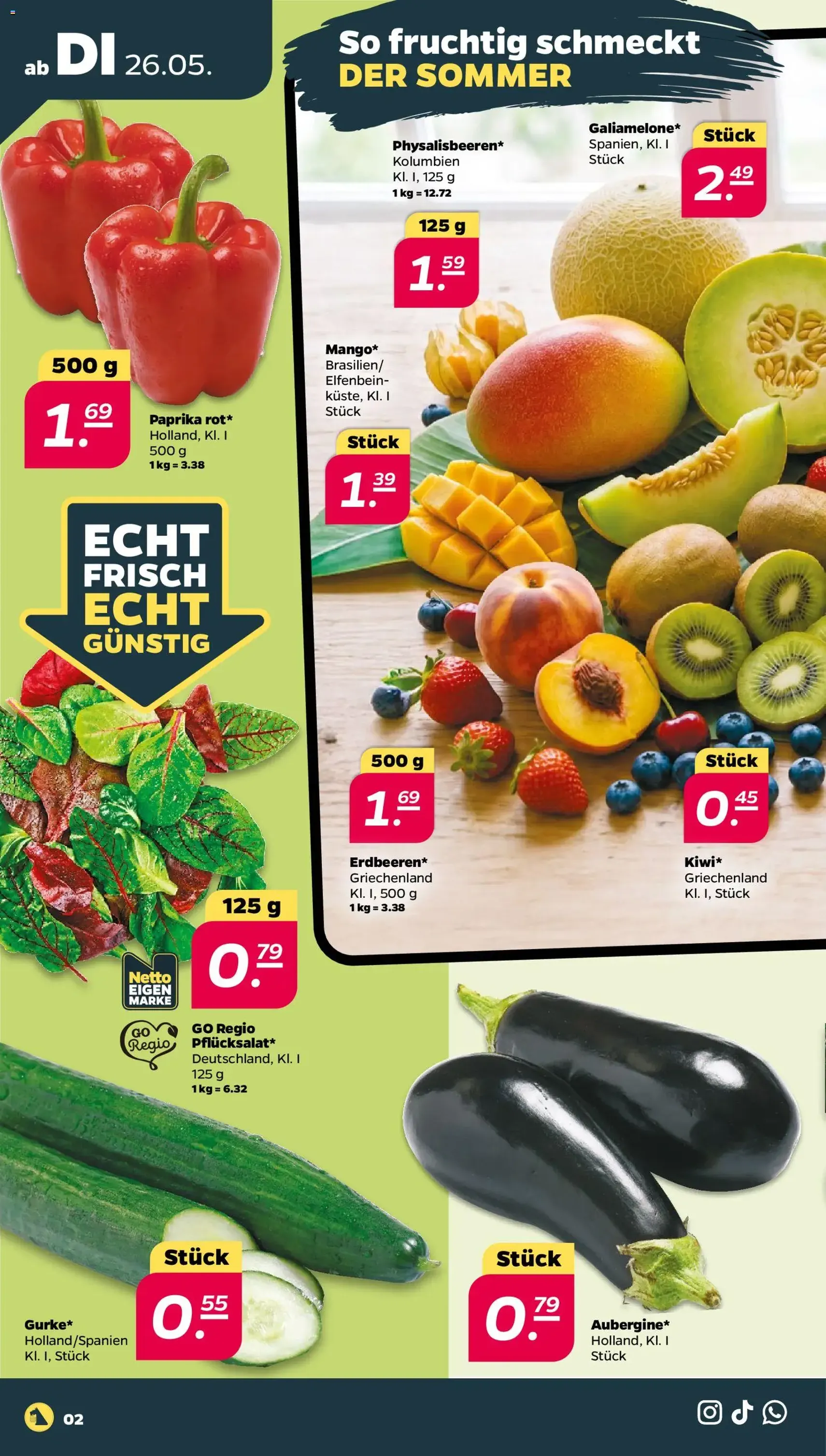 Netto Prospekt - Gültiger Prospekt ab 26.05.2026, Seite 2 von insgesamt 35
