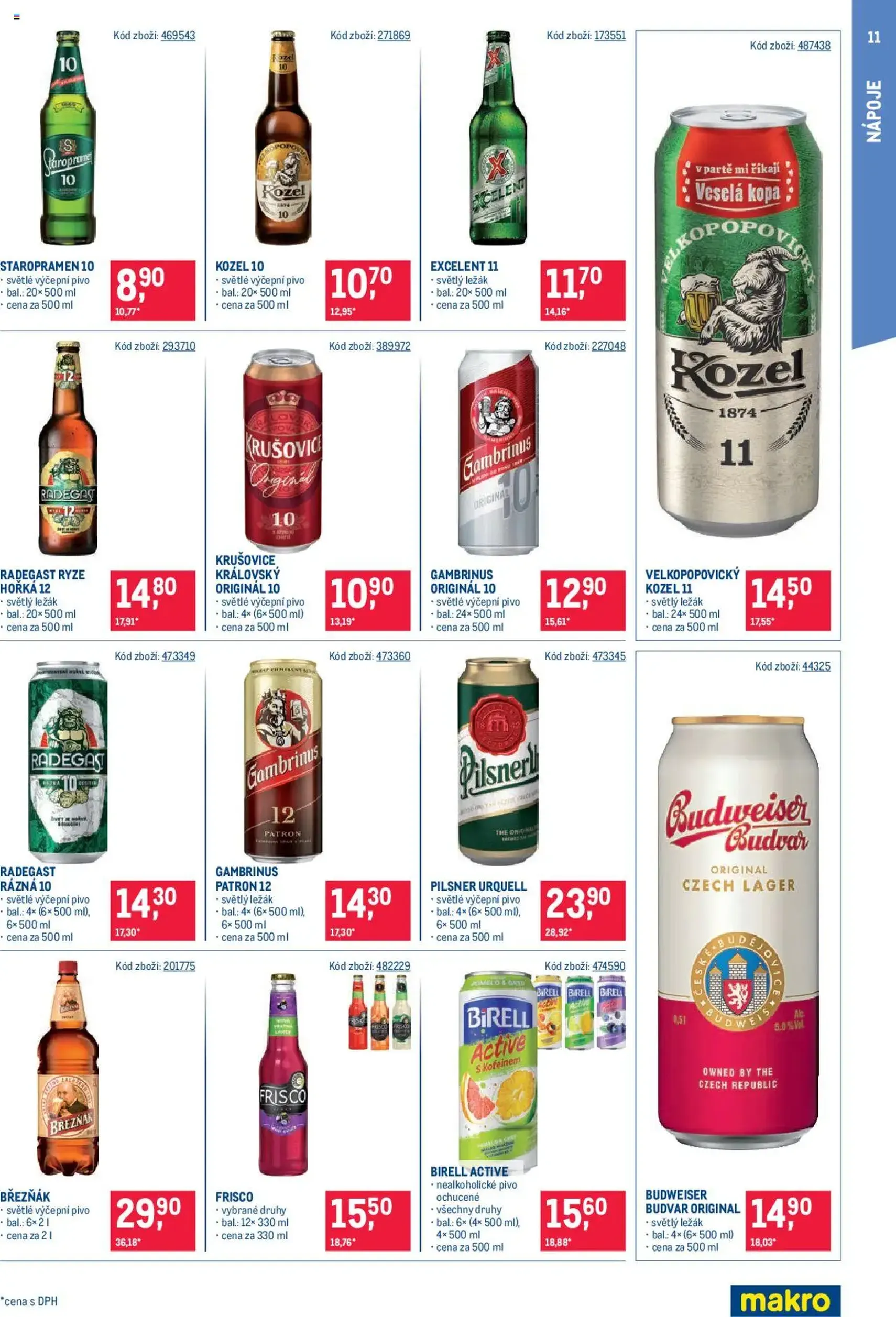 Makro leták - Maloobchod - platný leták od 24.09.2025 strana 11 z 18